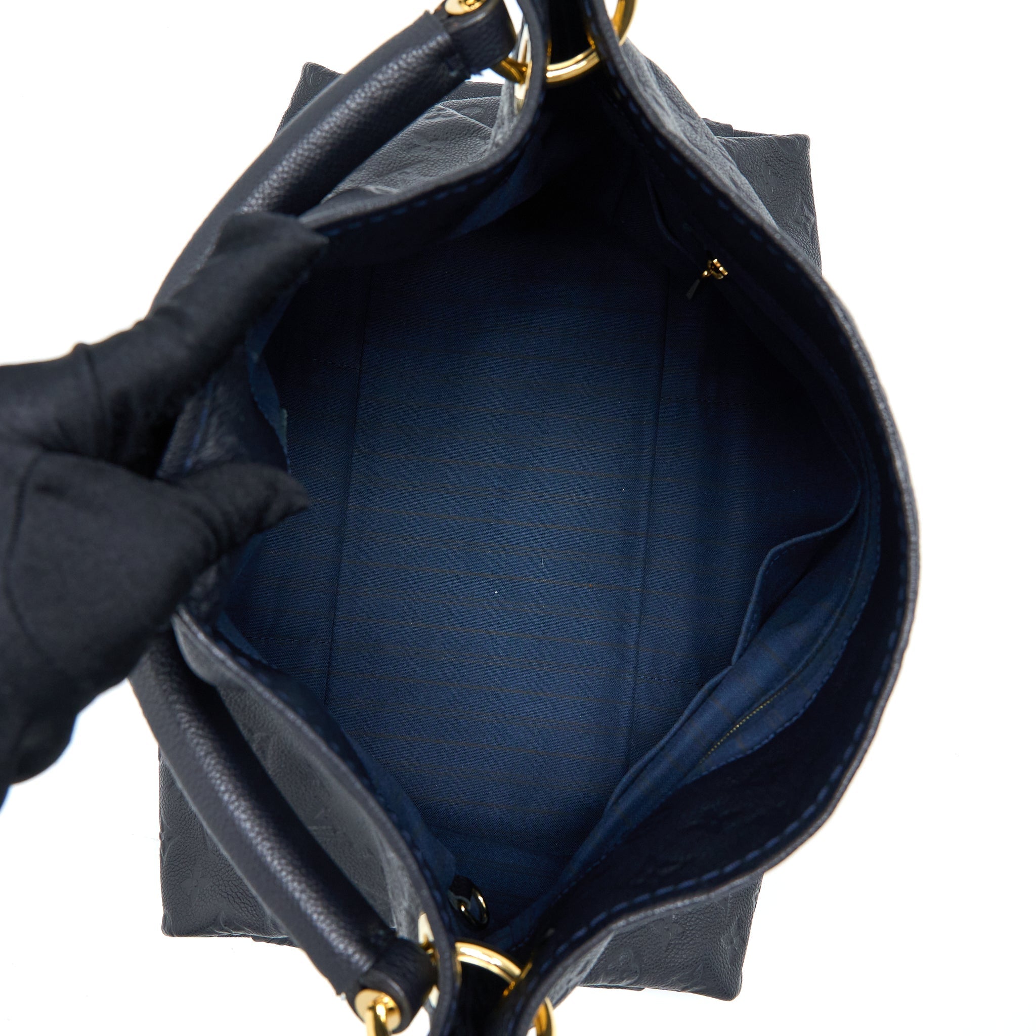 LOUIS VUITTON ARTSY MM EMPREINTE BLACK GHW