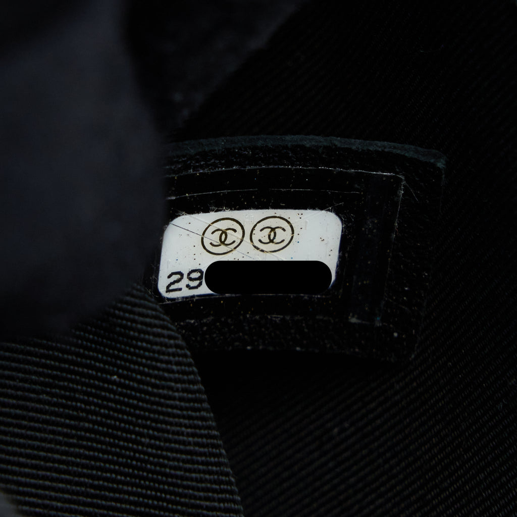 CHANEL SMALL BOY BAG CAVIAR BLACK GHW