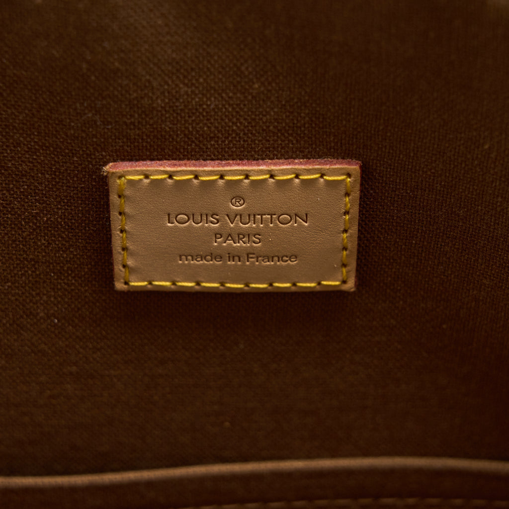 LOUIS VUITTON LOCKIT HORIZONTAL MONOGRAM CANVAS GHW