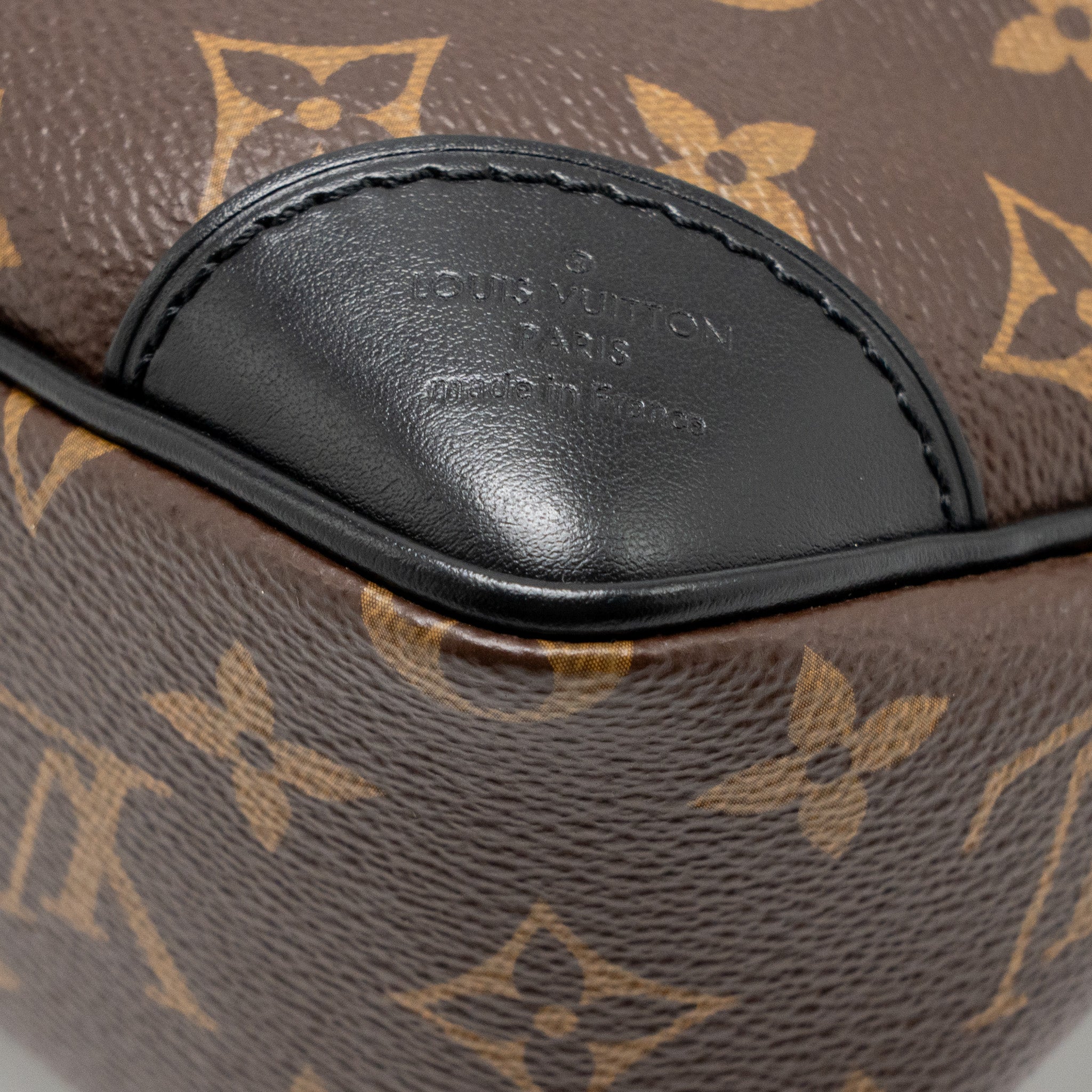LOUIS VUITTON ODEON PM BAG MONOGRAM CANVAS BLACK GHW