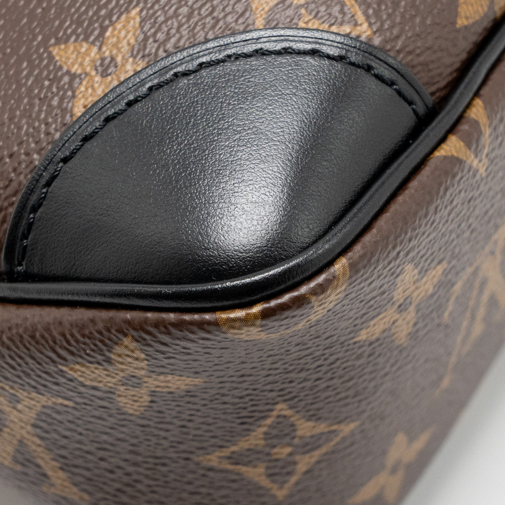 LOUIS VUITTON ODEON PM BAG MONOGRAM CANVAS BLACK GHW
