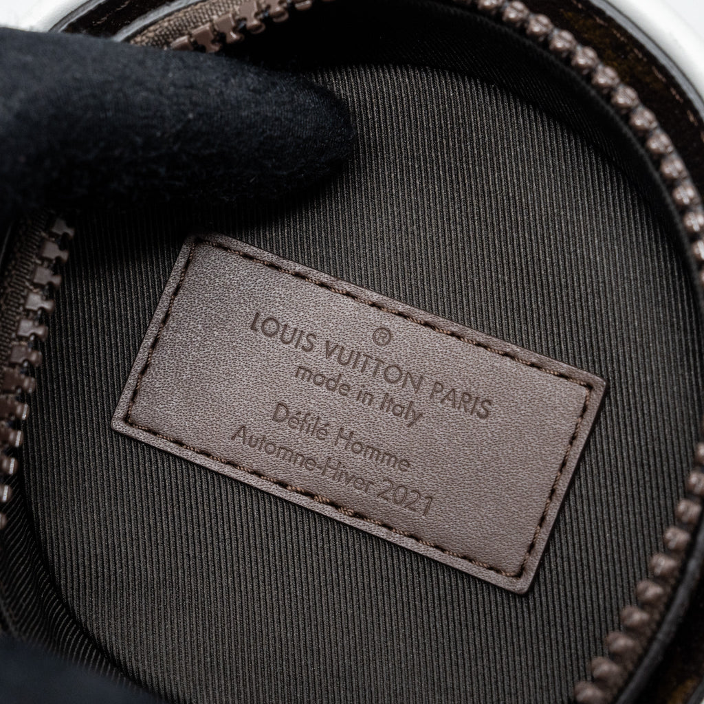 LOUIS VUITTON COFFEE CUP BAG LIMITED EDITION MONOGRAM CANVAS BROWN HARDWARE (NEW VERSION)