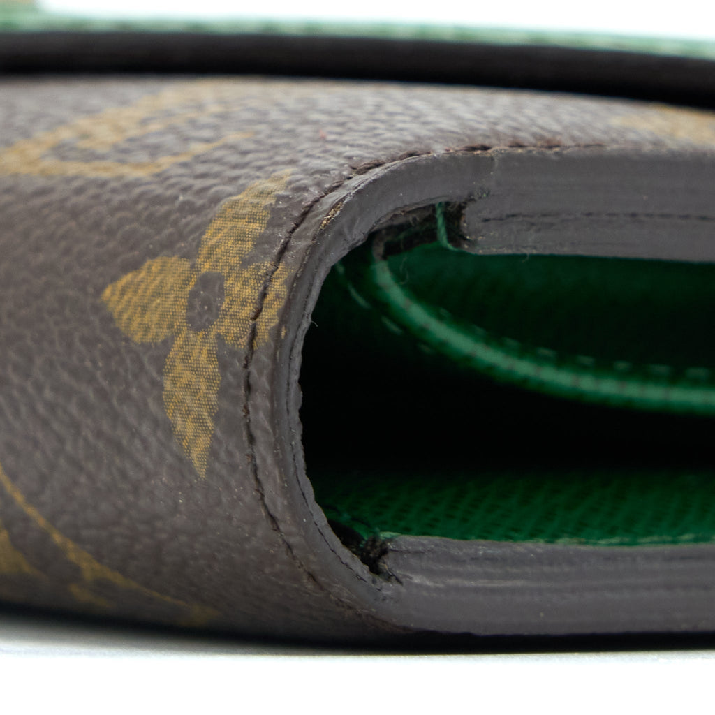 LOUIS VUITTON COMPACT WALLET EPI / MONOGRAM CANVAS SHW