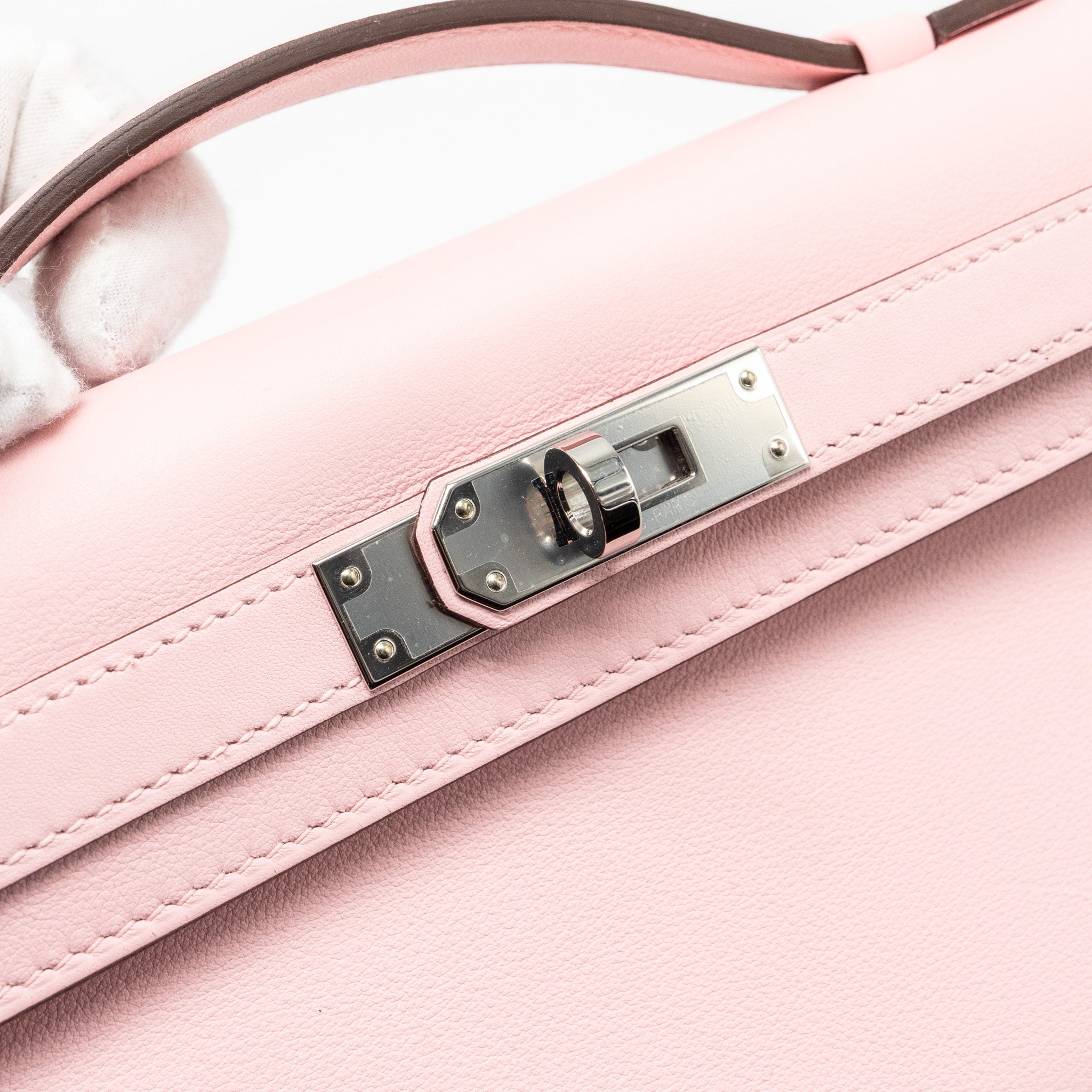 HERMES KELLY CUT BAG SWIFT ROSE SAKURA SHW