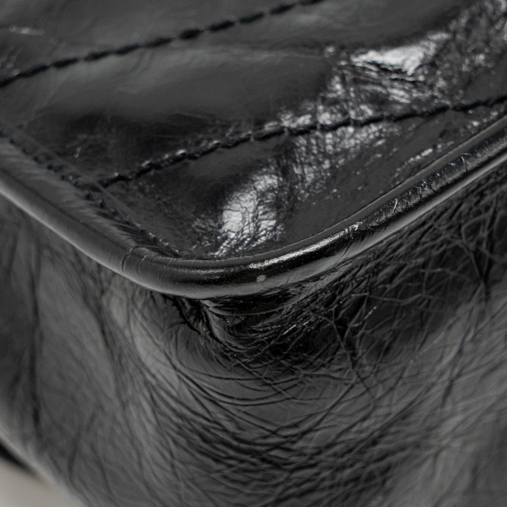 SAINT LAURENT/YSL BABY NIKI BAG CALFSKIN SO BLACK