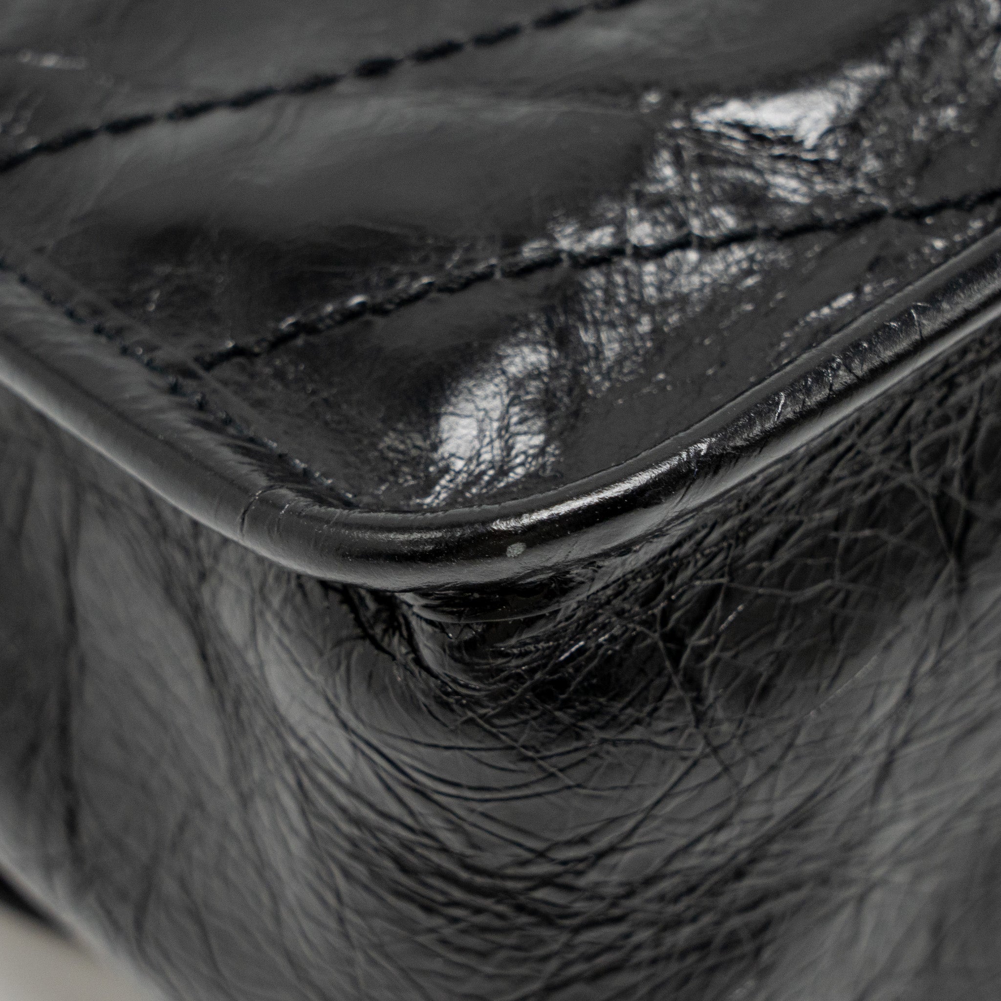 SAINT LAURENT/YSL BABY NIKI BAG CALFSKIN SO BLACK