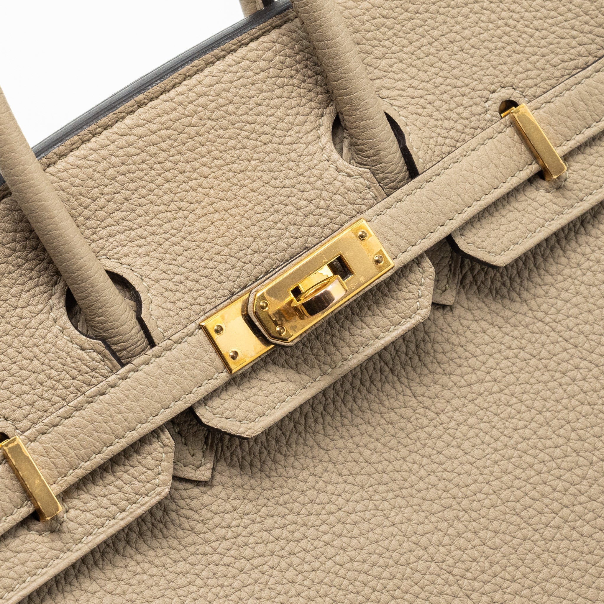 HERMES BIRKIN 25 TOGO 81 GRIS TOURTERELLE RGHW