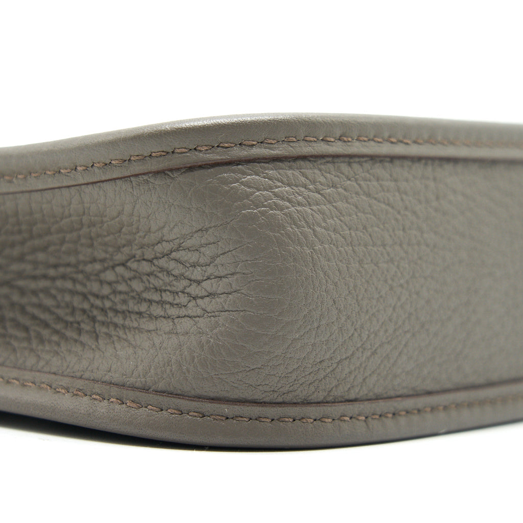 HERMES MINI EVELYNE GRIS ETAIN SHW