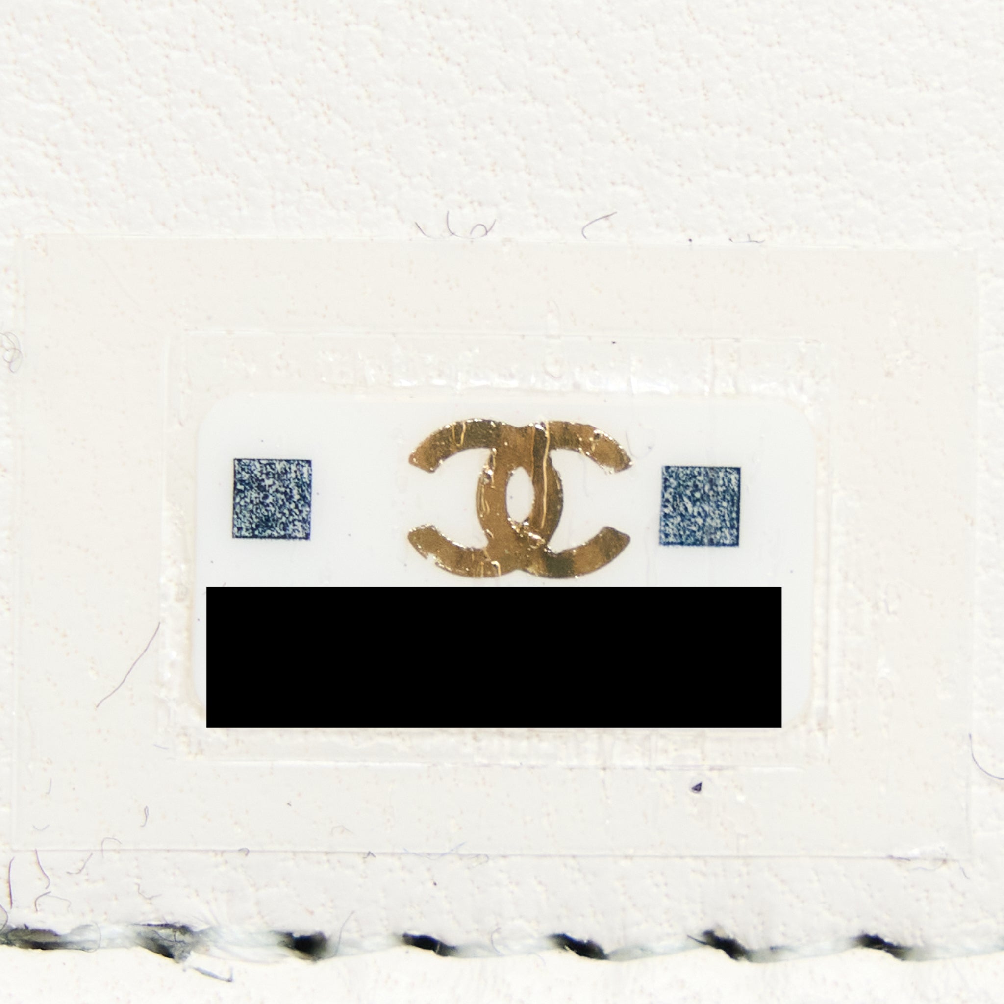 CHANEL 22B MINI BOOK CARD HOLDER WITH CHAINS LAMBSKIN BLACK LGHW