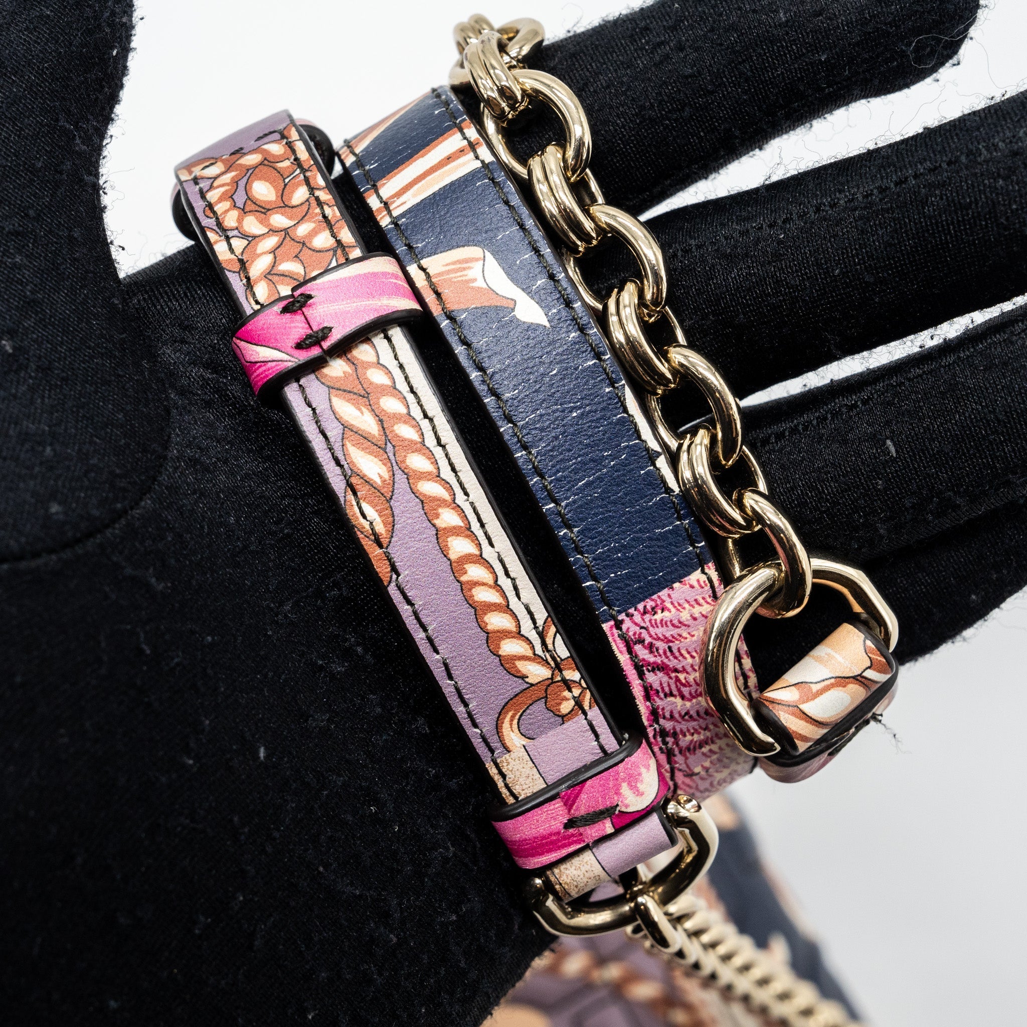 SALVATORE FERRAGAMO FLAP BAG MULTICOLOUR LGHW