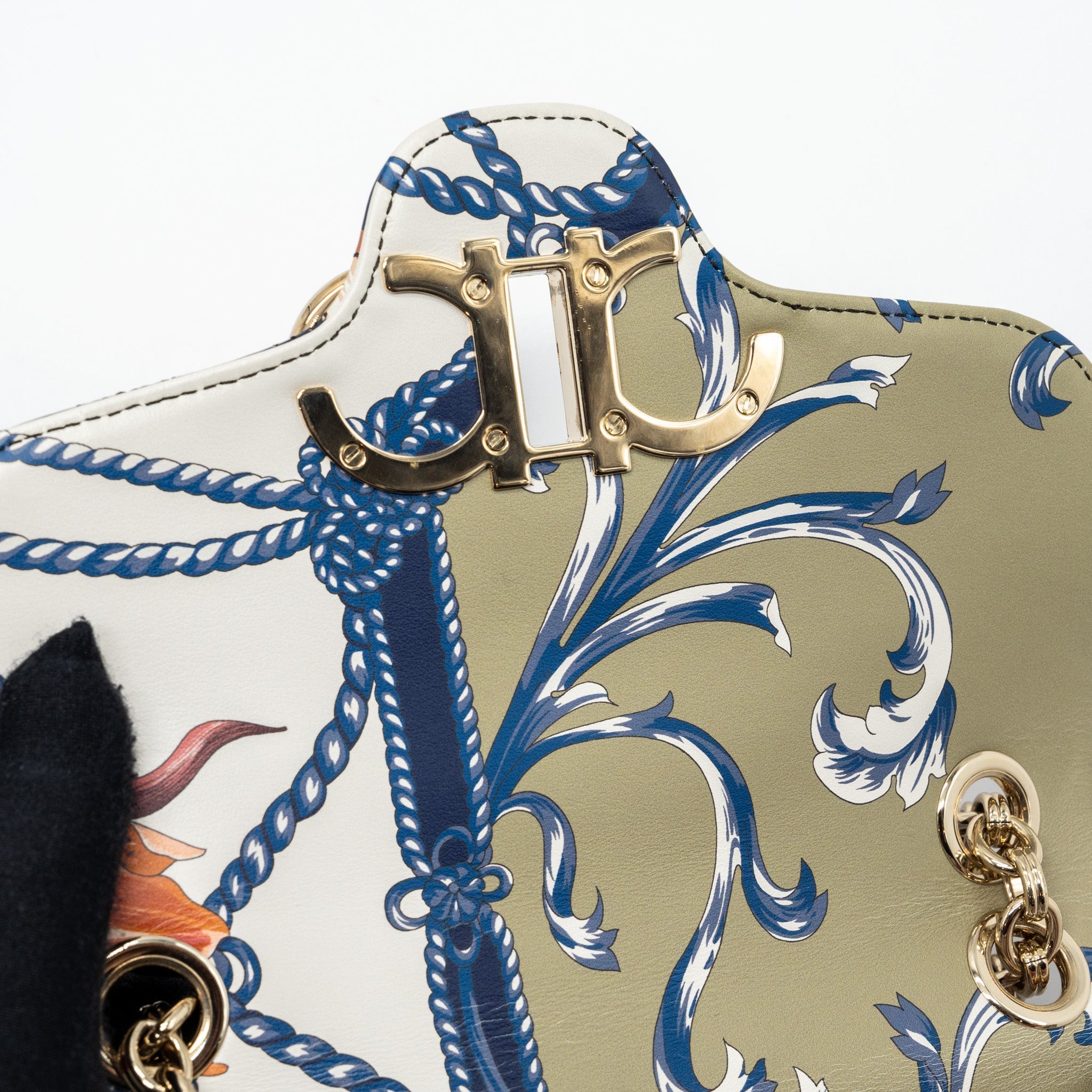 SALVATORE FERRAGAMO FLAP BAG MULTICOLOUR LGHW