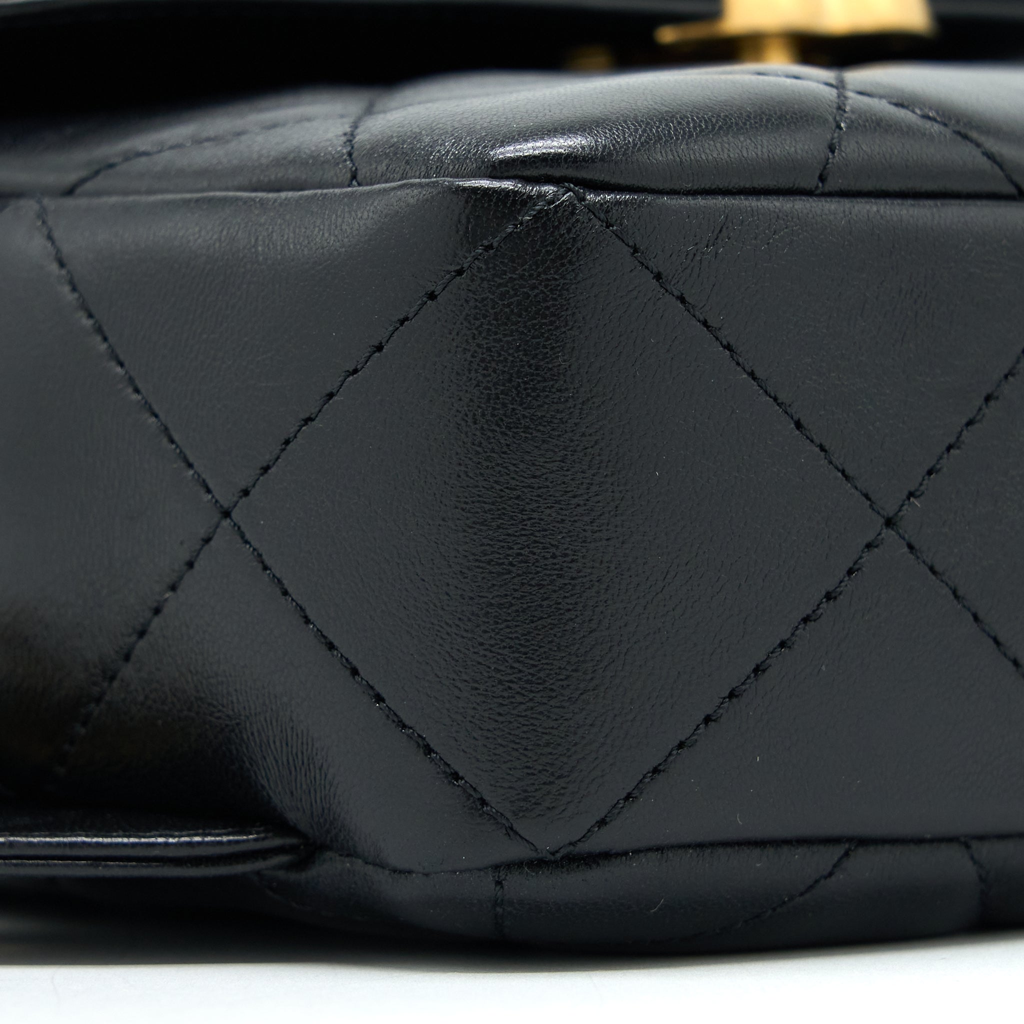 CHANEL 23P ADO BACKPACK LAMBSKIN BLACK GHW (MICROCHIP)