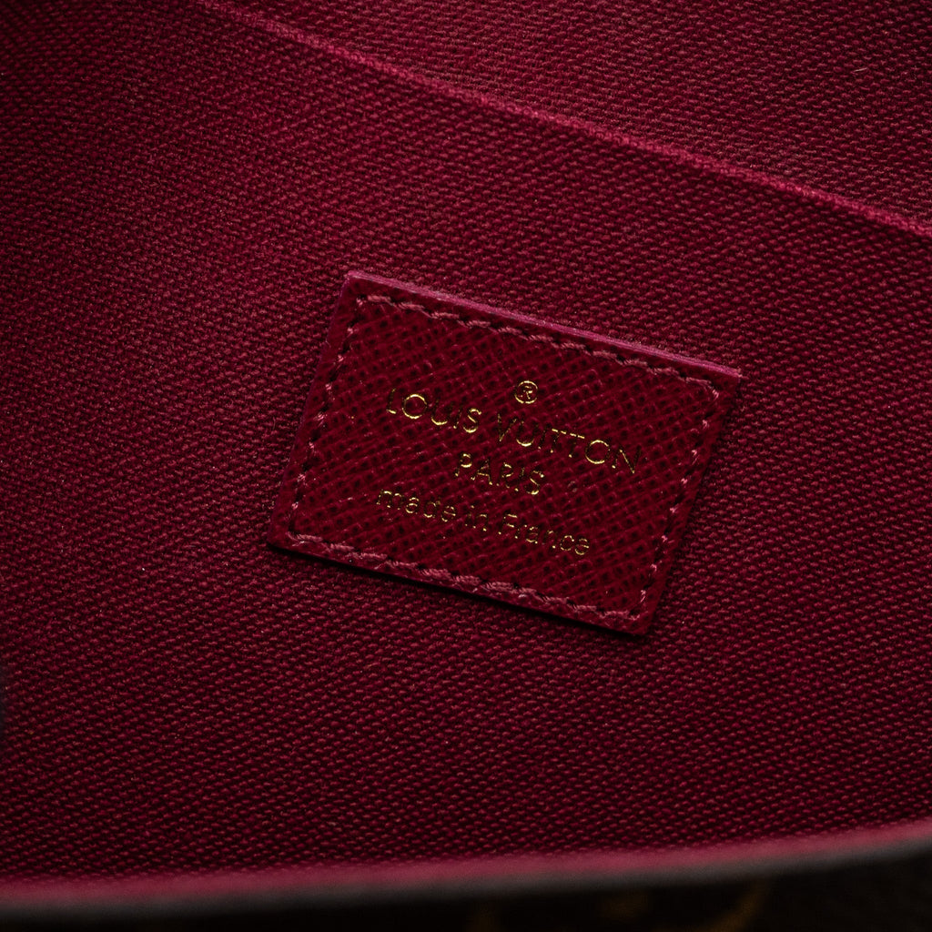 LOUIS VUITTON FELICIE POCHETTE MONOGRAM CANVAS GHW