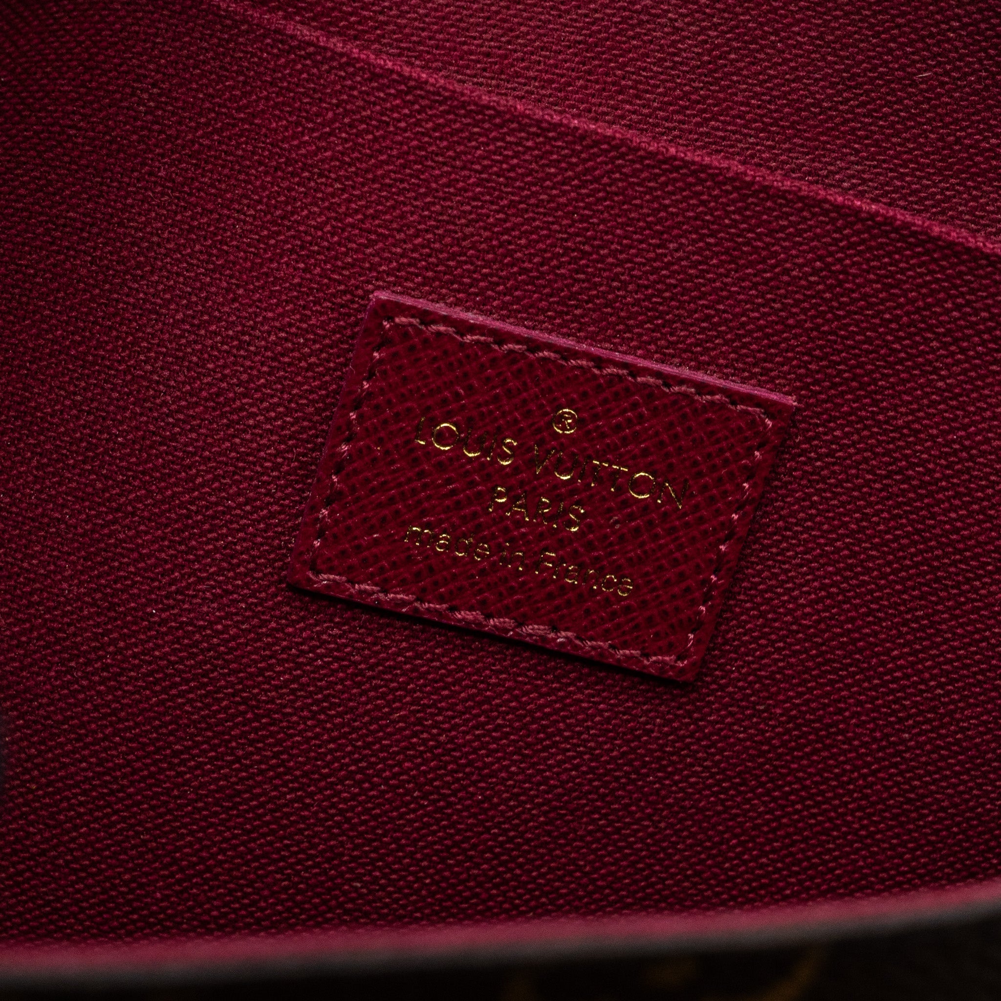LOUIS VUITTON FELICIE POCHETTE MONOGRAM CANVAS GHW
