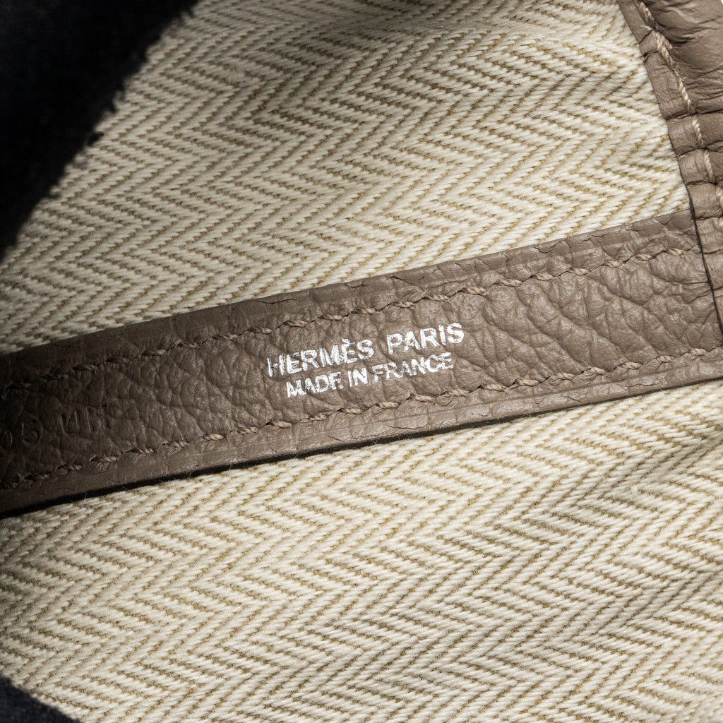 HERMES GARDEN PARTY 36 COUNTRY GRIS ASPHALTE SHW