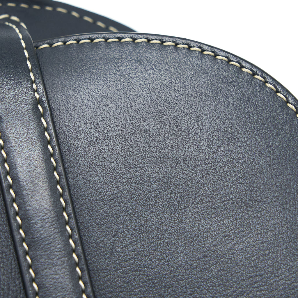 LOEWE MINI GATE CALFSKIN NAVY GHW