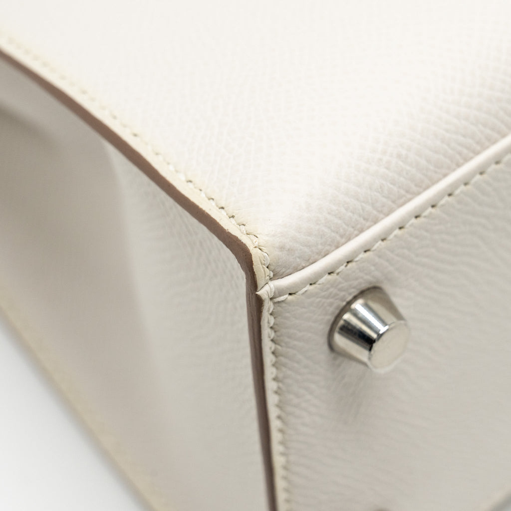 HERMES KELLY 25 EPSOM GRIS PALE SHW