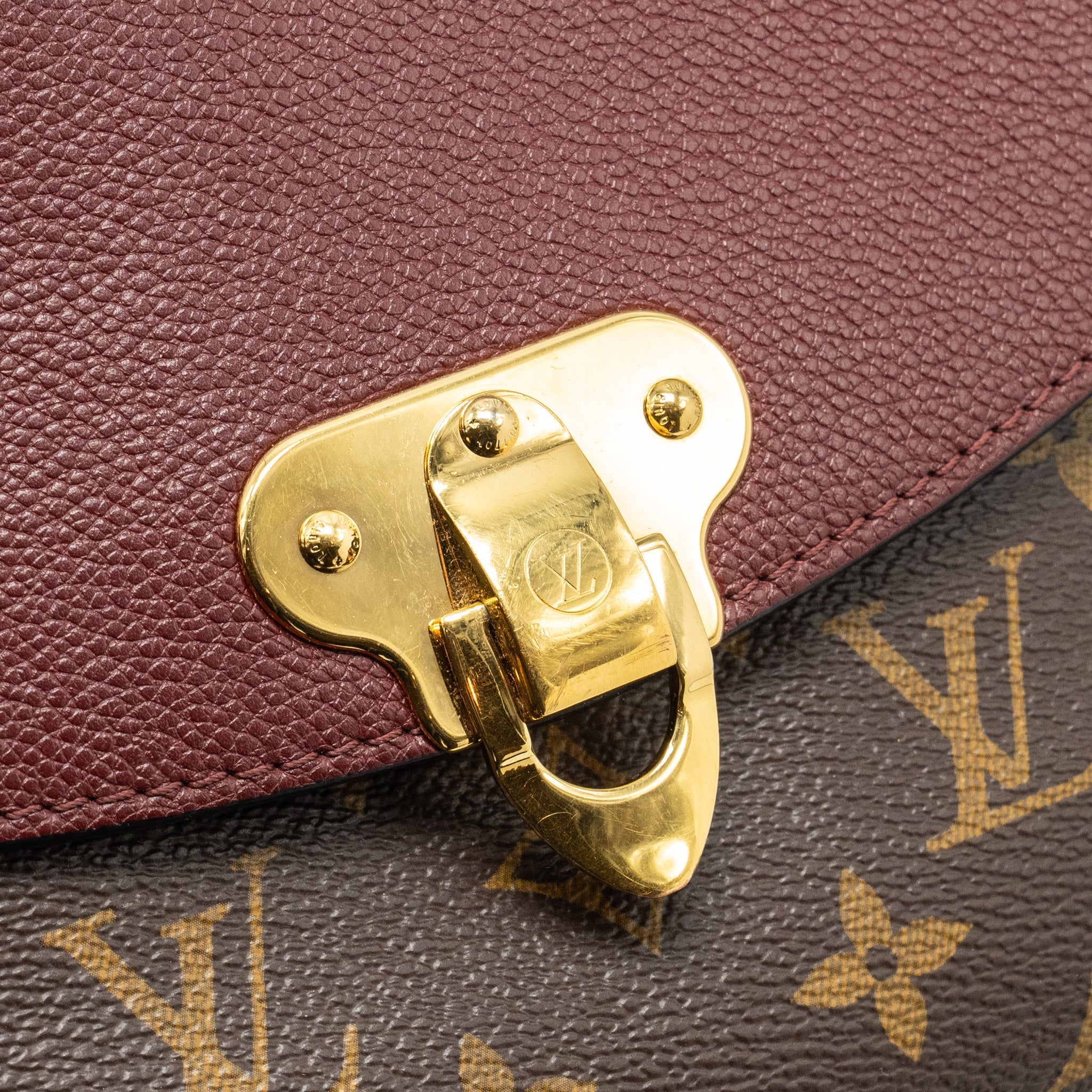 LOUIS VUITTON SAINT PLACIDE MONOGRAM CANVAS RASPBERRY GHW