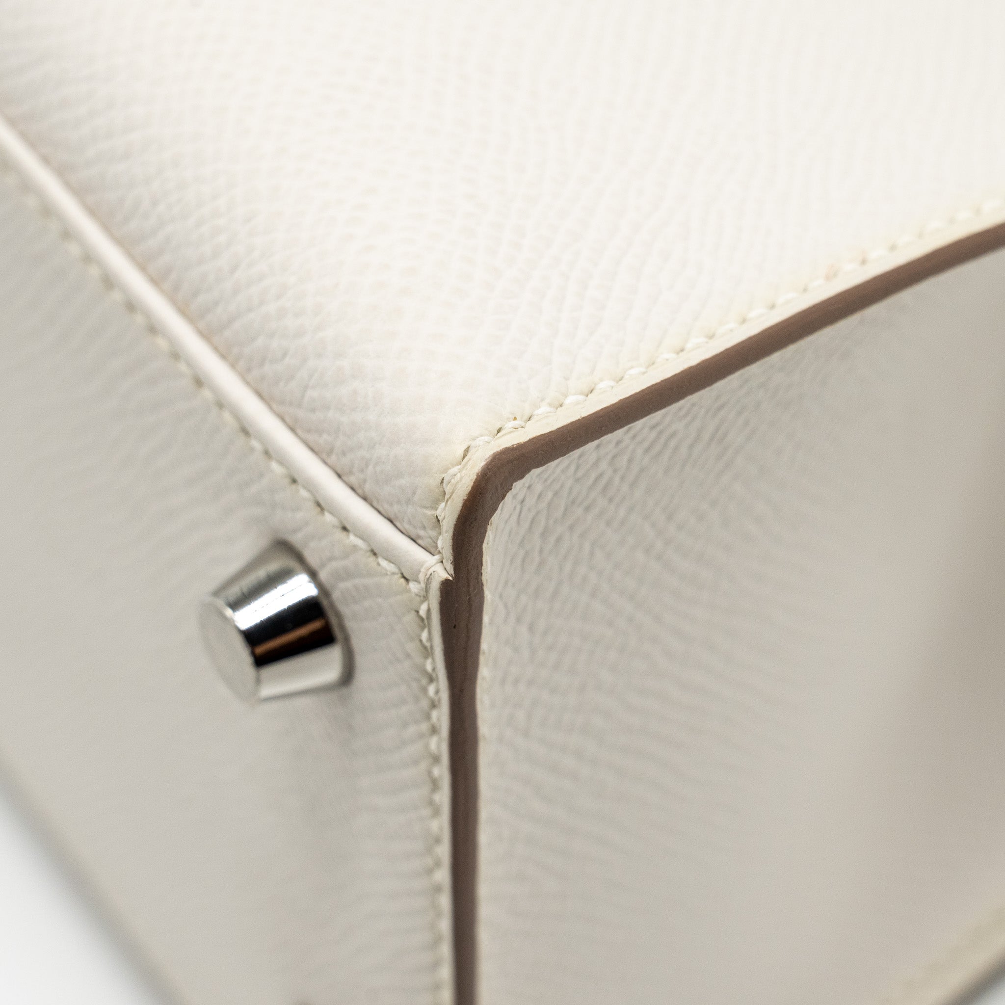 HERMES KELLY 25 EPSOM GRIS PALE SHW