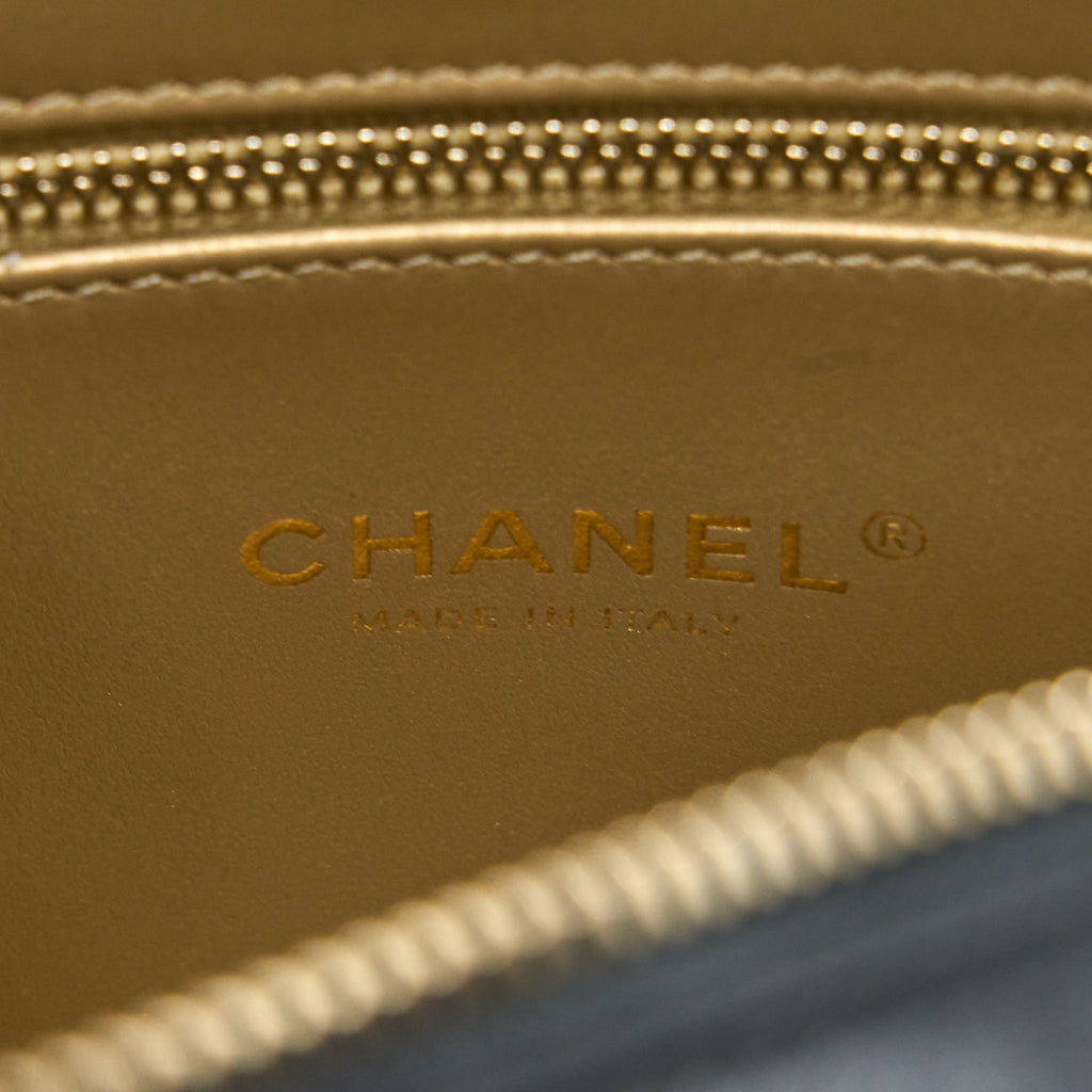 CHANEL 23P ADO BACKPACK LAMBSKIN BLACK GHW (MICROCHIP)