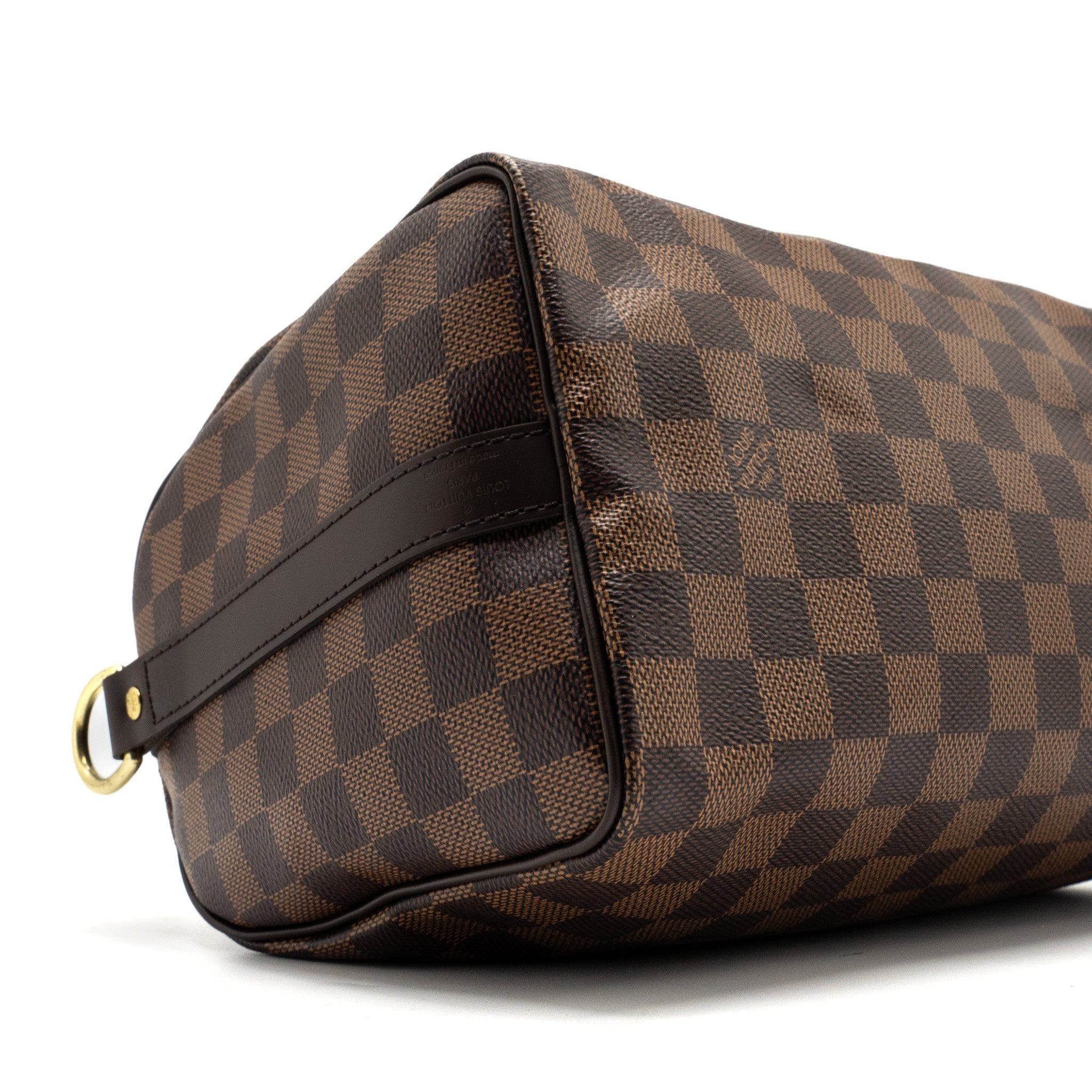 LOUIS VUITTON SPEEDY BANDOULIERE 25 DAMIER EBENE CANVAS GHW(NEW VERSION)