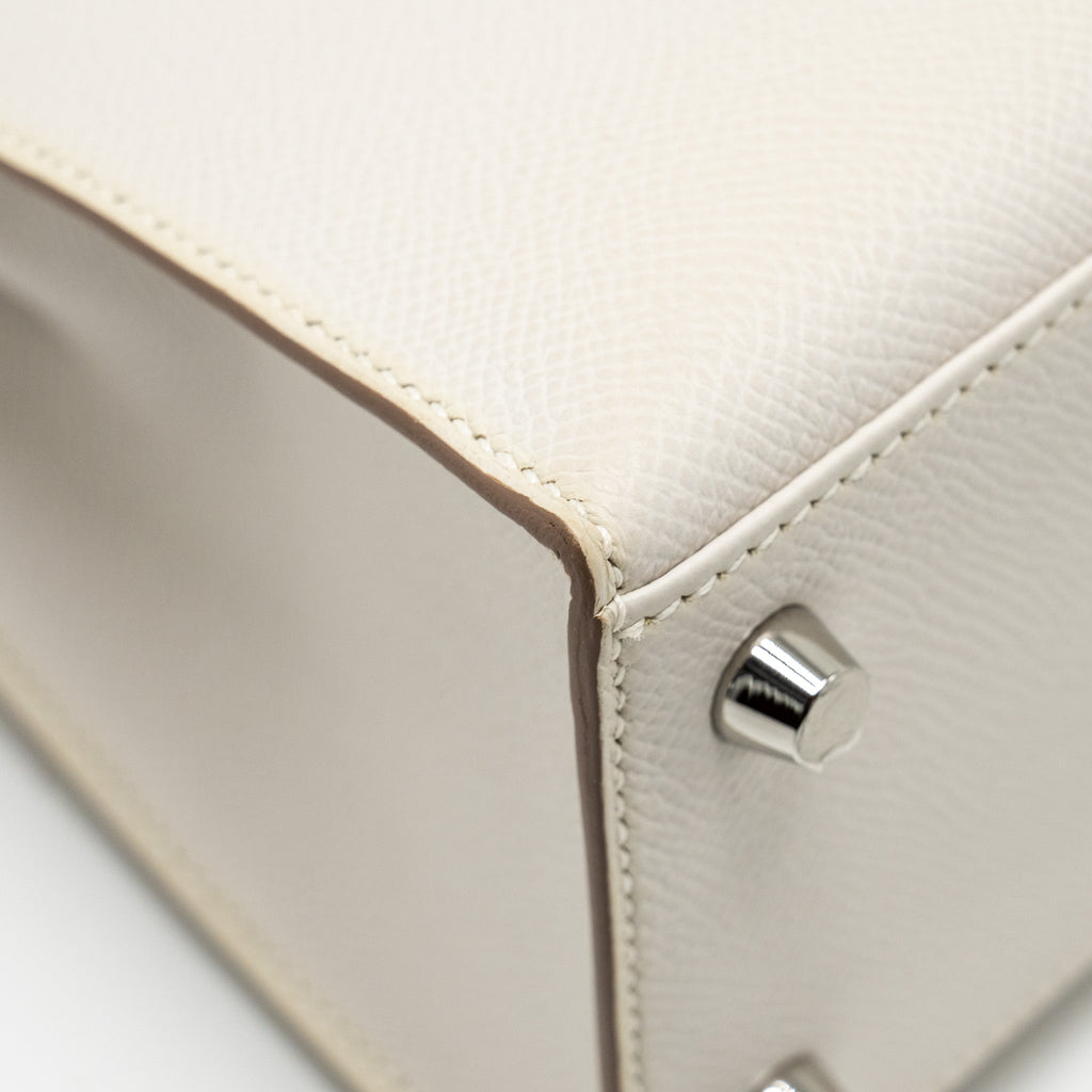 HERMES KELLY 25 EPSOM GRIS PALE SHW
