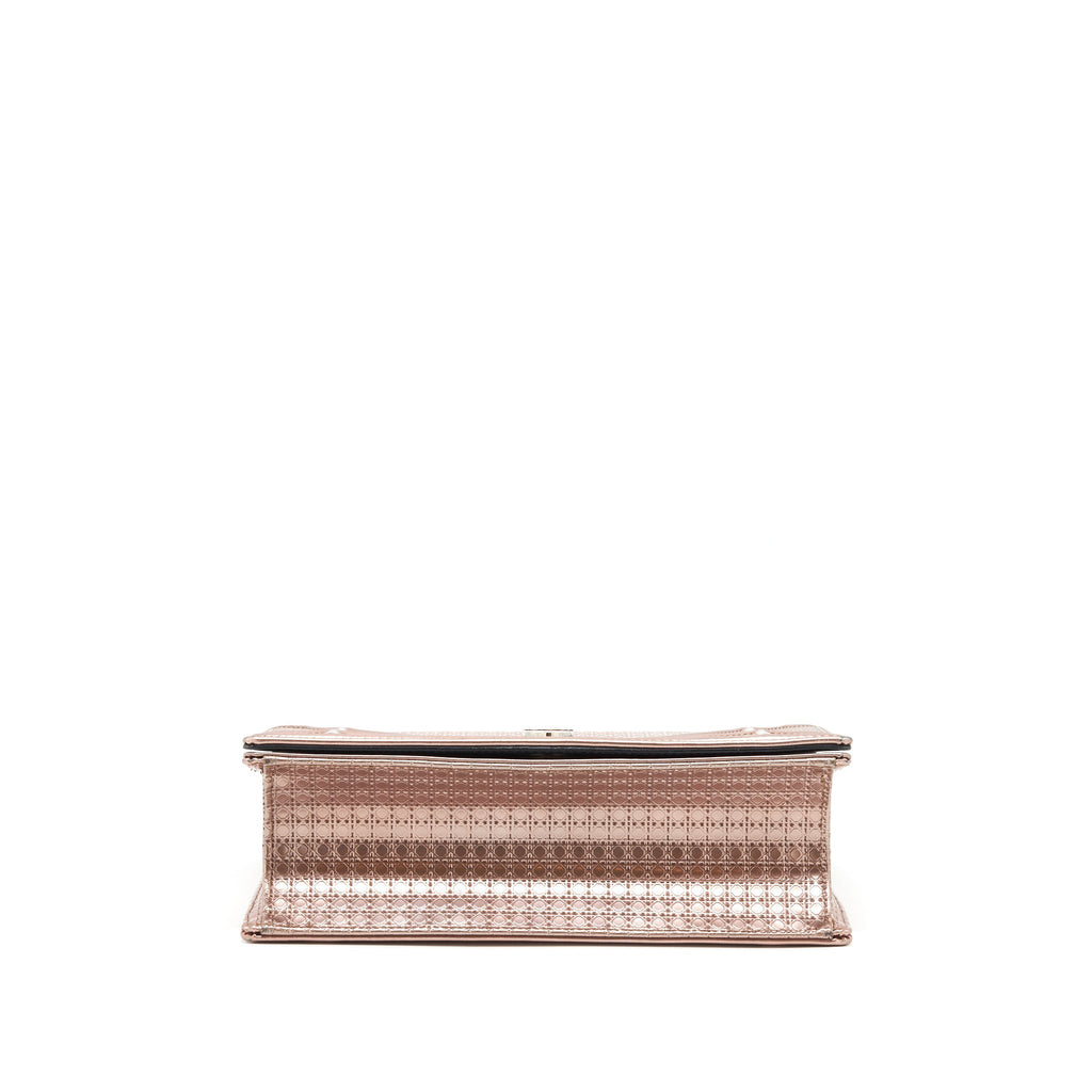 DIOR MEDIUM DIORAMA METALLIC PINK SHW