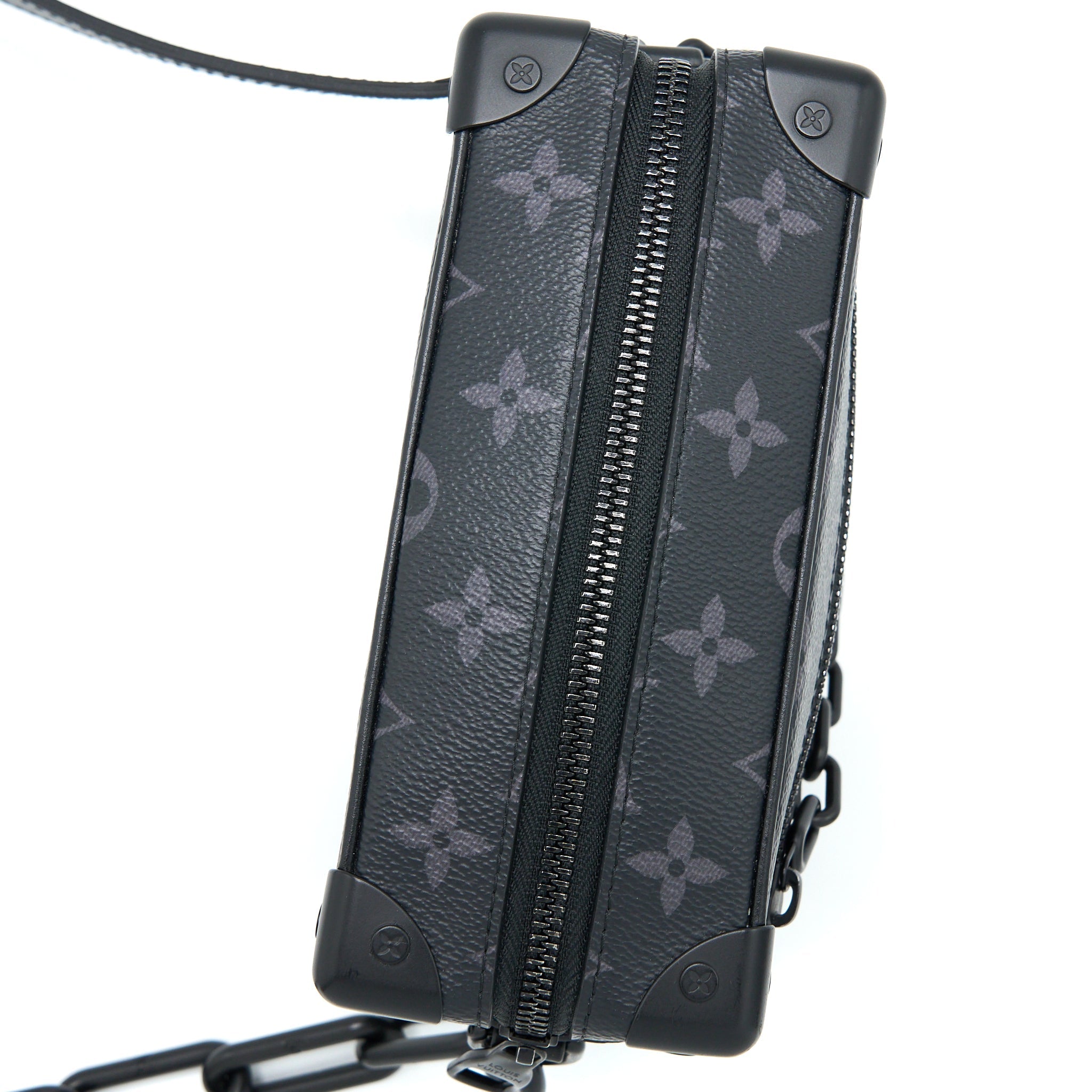 LOUIS VUITTON MINI SOFT TRUNK MONOGRAM ECLIPSE CANVAS MATTE-BLACK HARDWARE