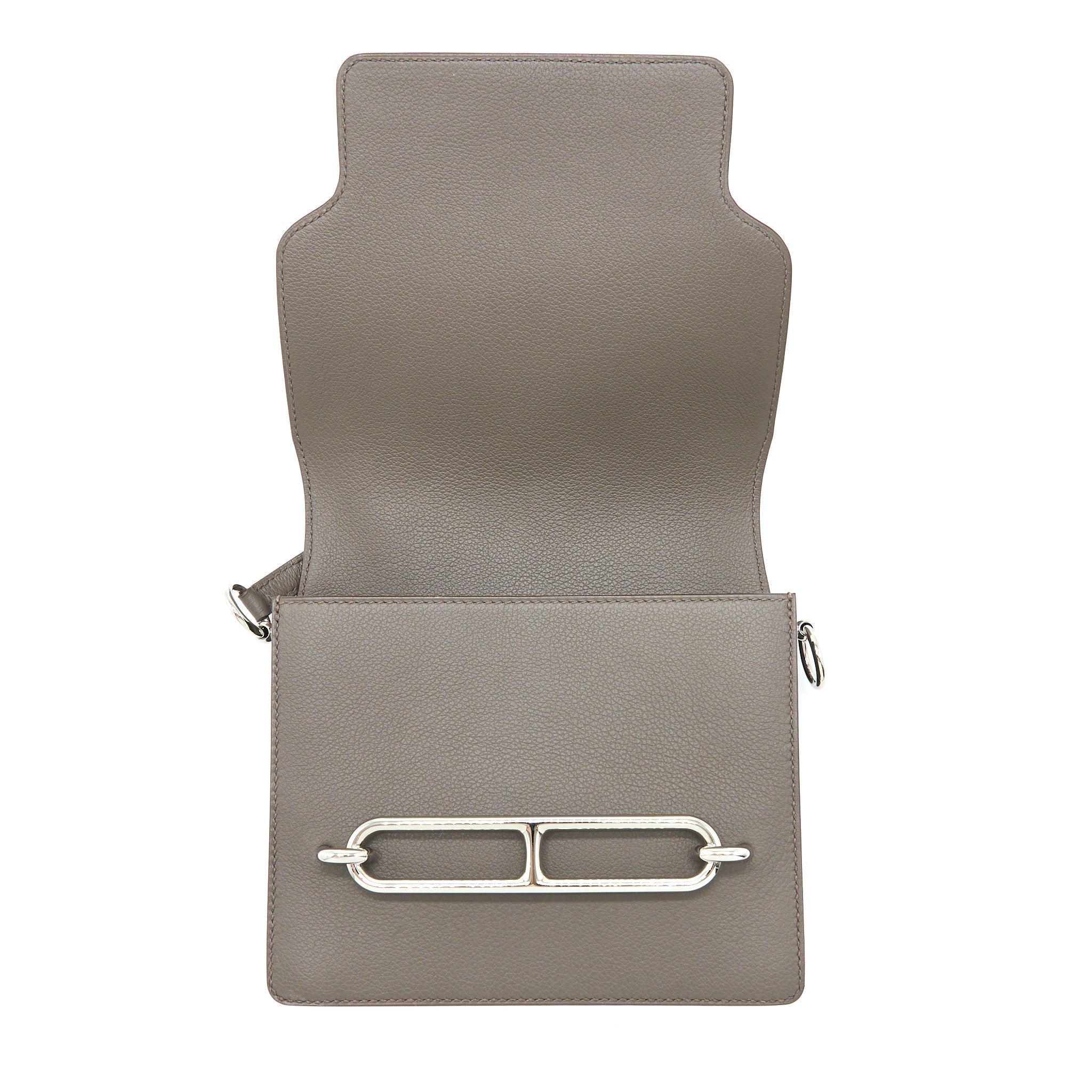 HERMES MINI ROULIS EVERCOLOR 8F GRIS ETAIN SHW