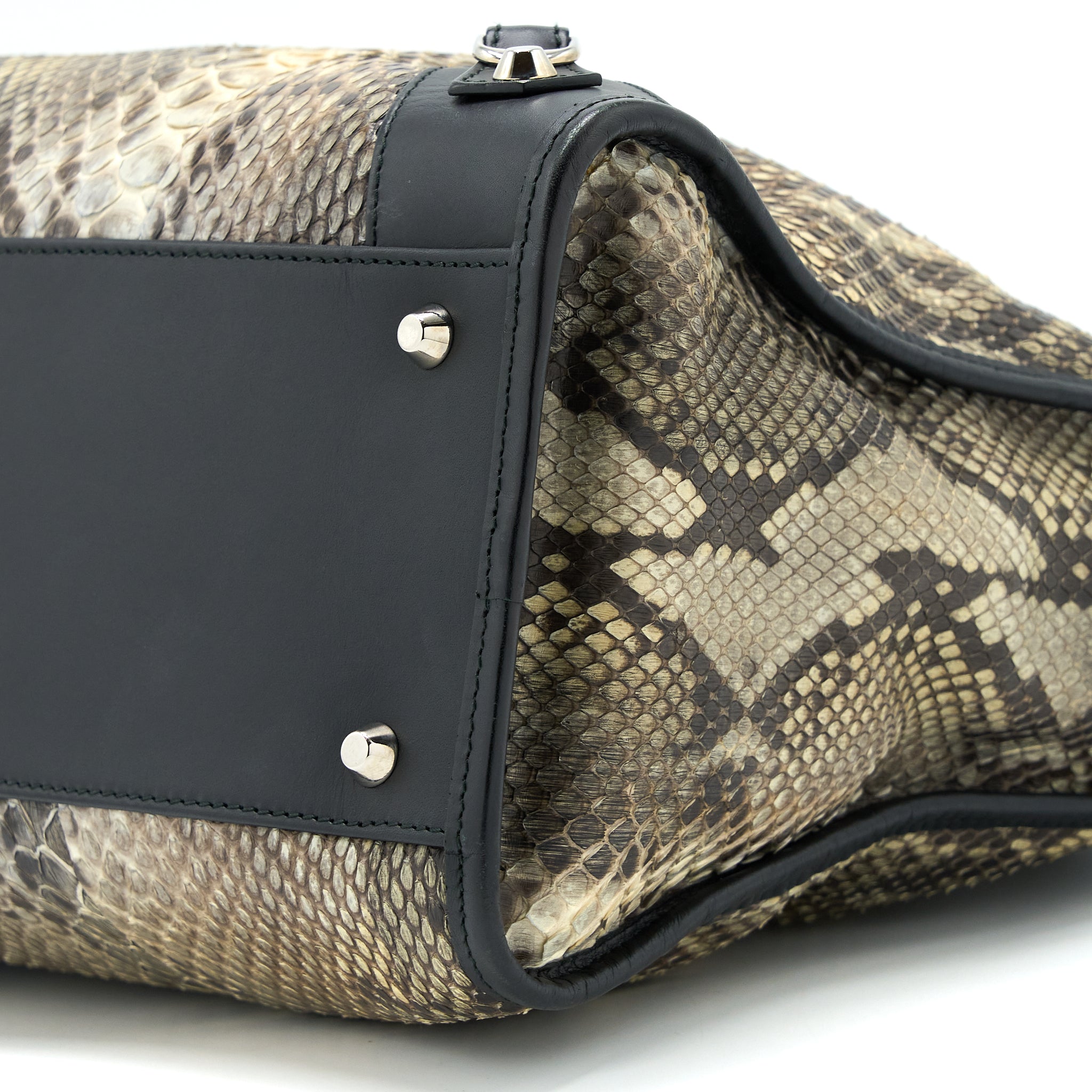 BALENCIAGA CLASSIC CITY PYTHON LEATHER SHW