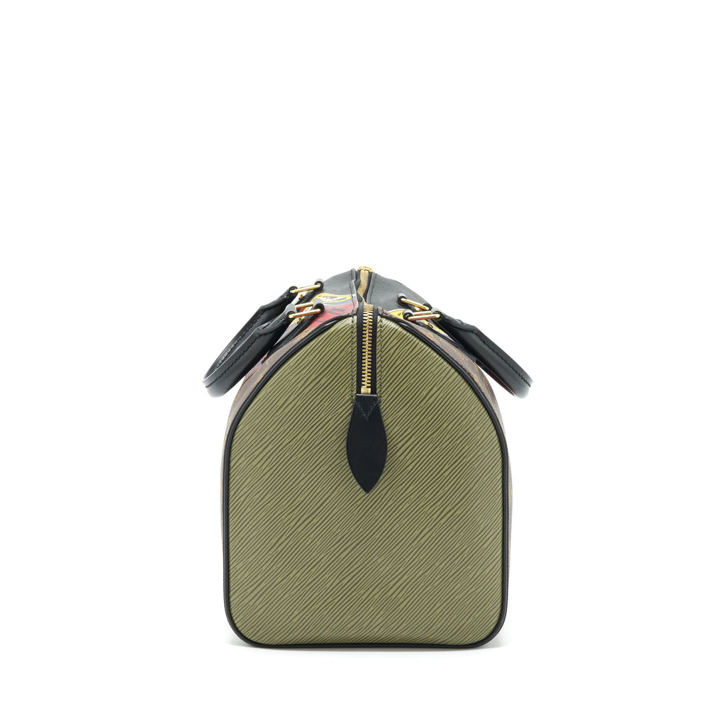 LOUIS VUITTON KABUKI SPEEDY 30 MONOGRAM CANVAS LIMITED EDITION GHW