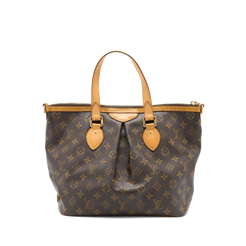 LOUIS VUITTON PALERMO PM MONOGRAM CANVAS GHW