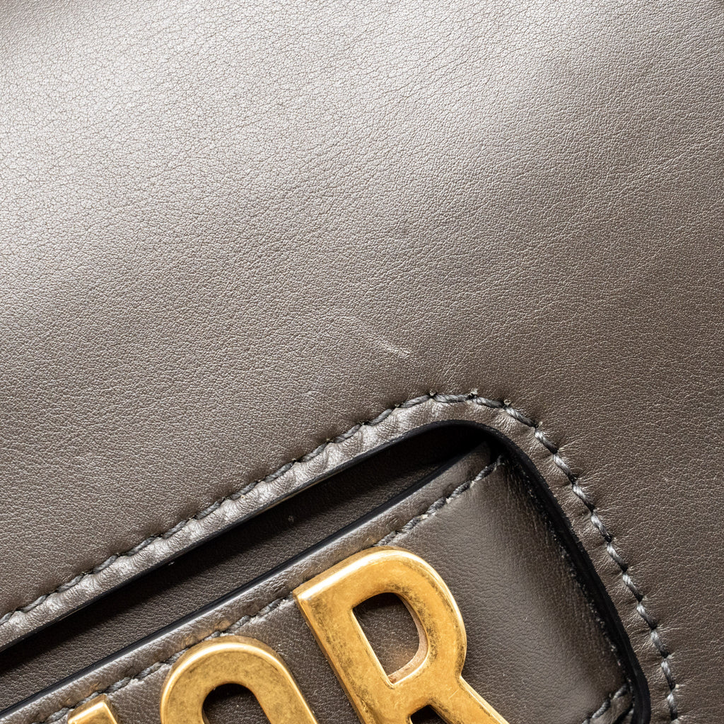 DIOR J’ADIOR FLAP BAG WITH CHAIN CALFSKIN DARK BROWN GHW