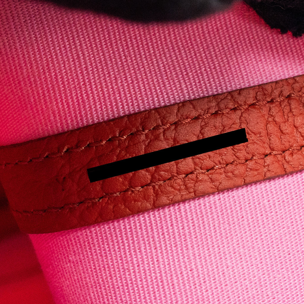 HERMES GARDEN FILE 28 CANVAS/COUNTRY PINK /ROUGE DUCHESSE SHW