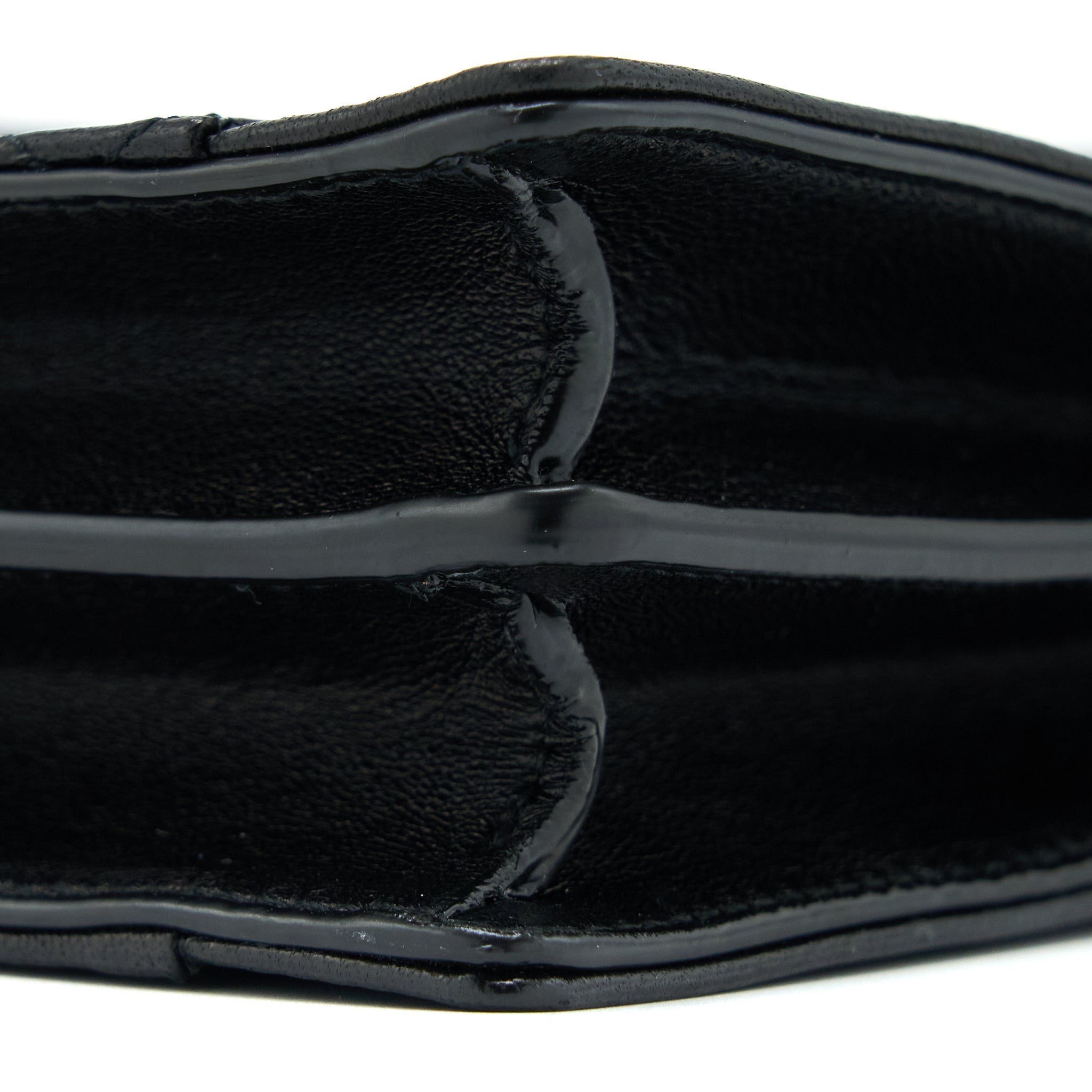 SAINT LAURENT/YSL ENVELOP SHOULDER BAG LAMBSKIN BLACK GHW