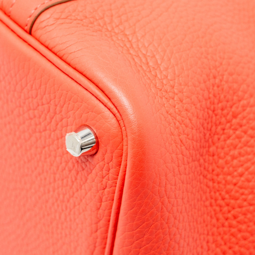 HERMES PICOTIN 18 LOCK BAG CLEMENCE T5 ROSE JAIPUR SHW