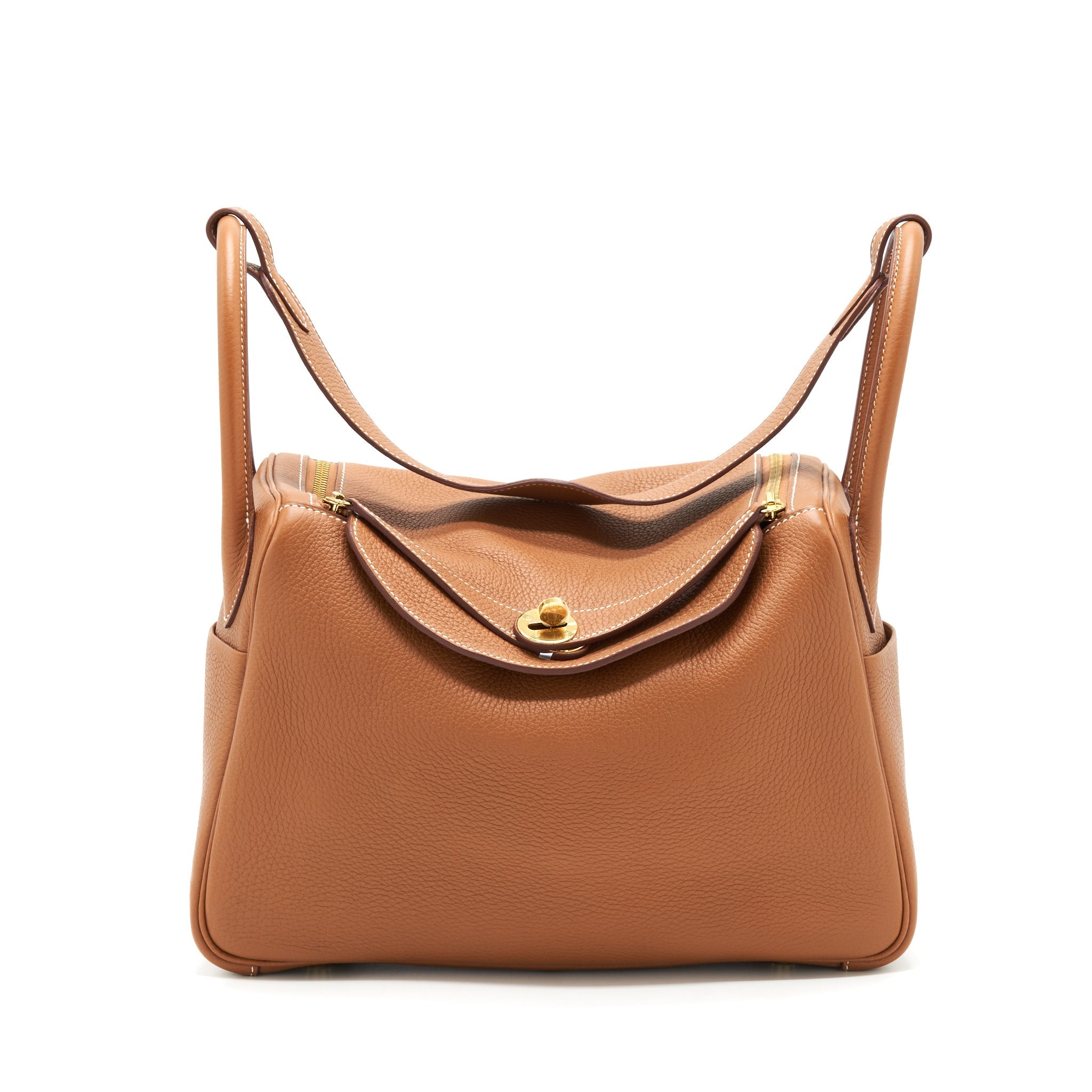 HERMES LINDY 30 CLEMENCE GOLD GHW