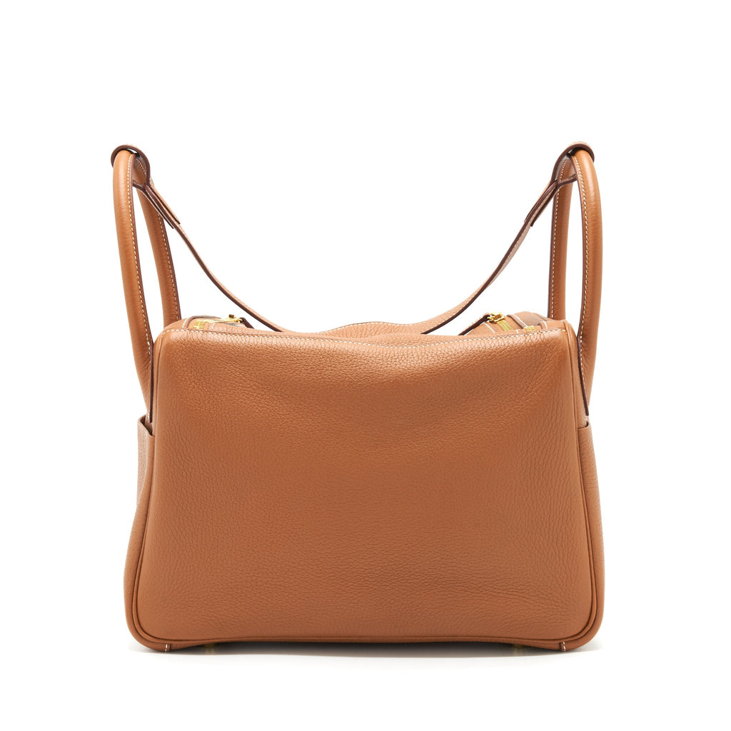 HERMES LINDY 30 CLEMENCE GOLD GHW