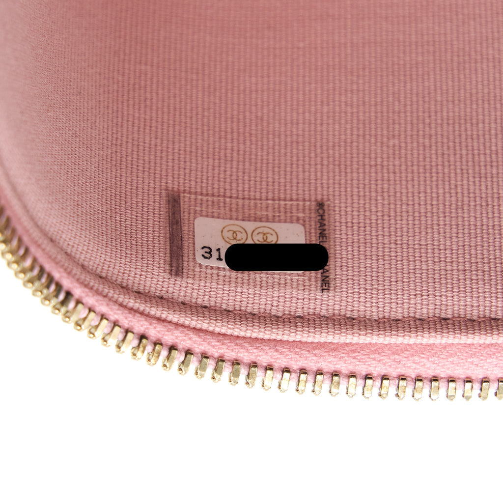 CHANEL LONG VANITY WITH CHAIN CAVIAR PINK LGHW