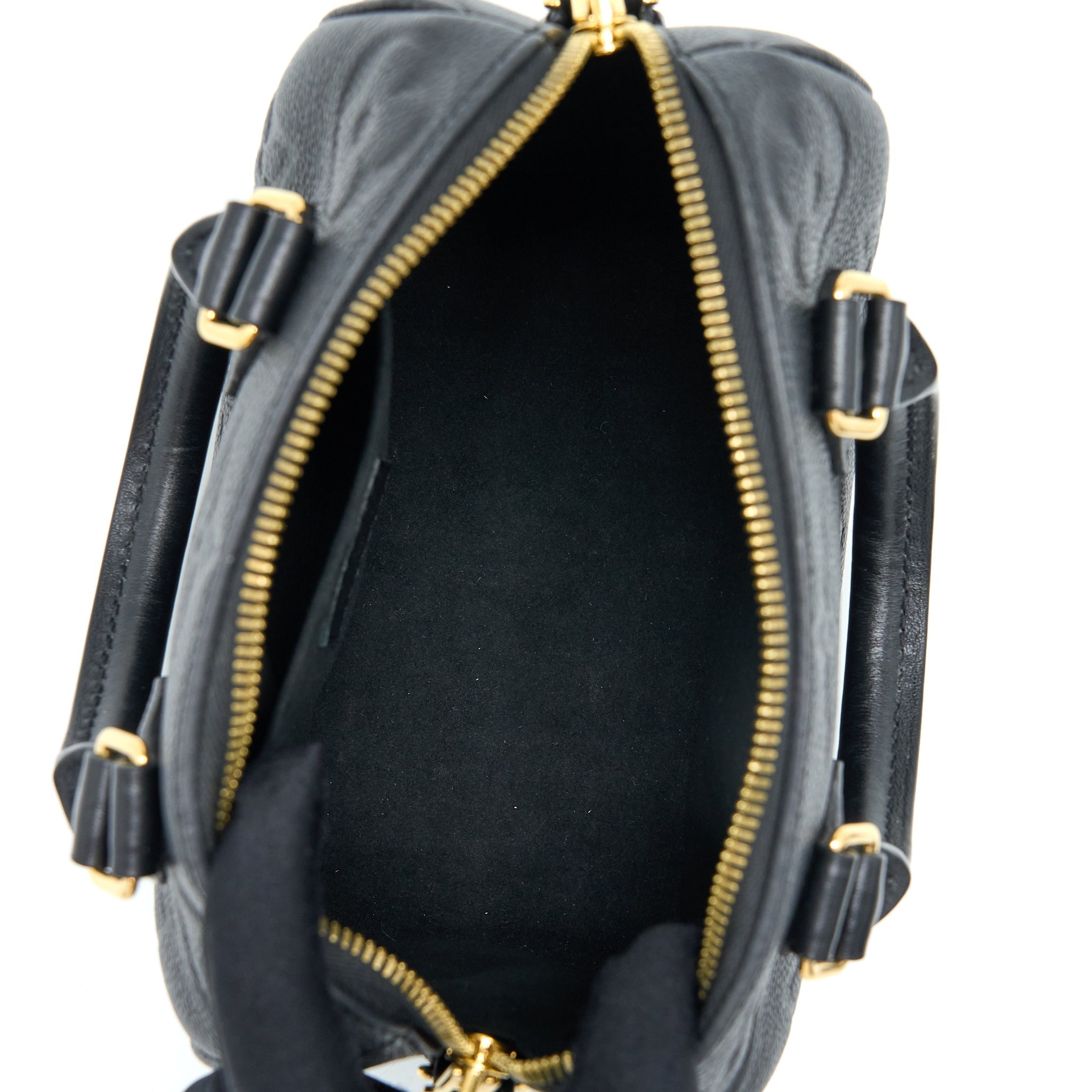 LOUIS VUITTON SPEEDY 20 EMPREINTE BLACK GHW
