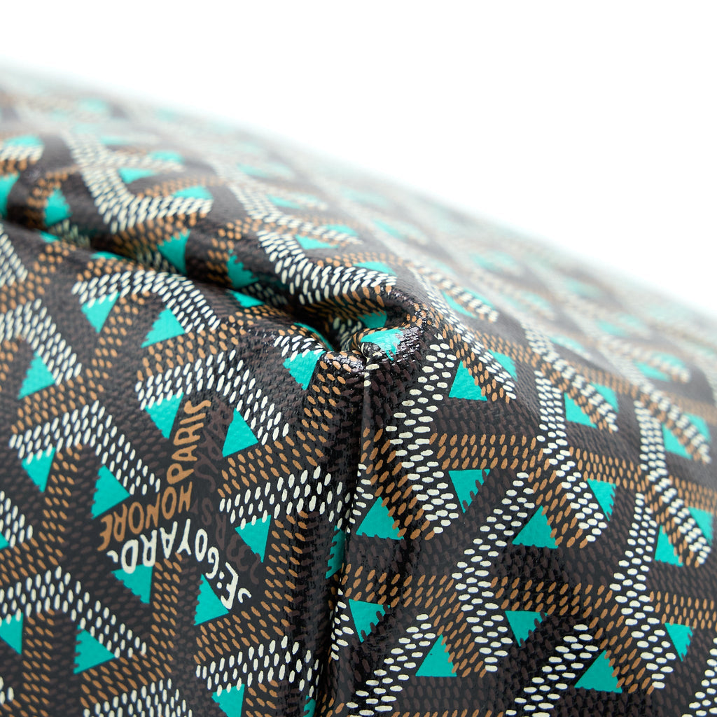 GOYARD SAINT LOUIS TOTE GM TURQUOISE BLUE