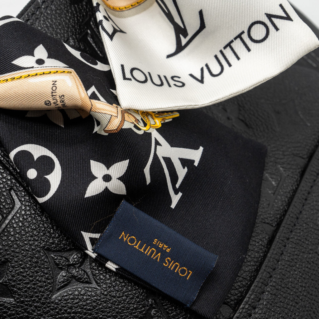 LOUIS VUITTON NEO ALMA BB MONOGRAM EMPREINTE LEATHER BLACK GHW(NEW VERSION)