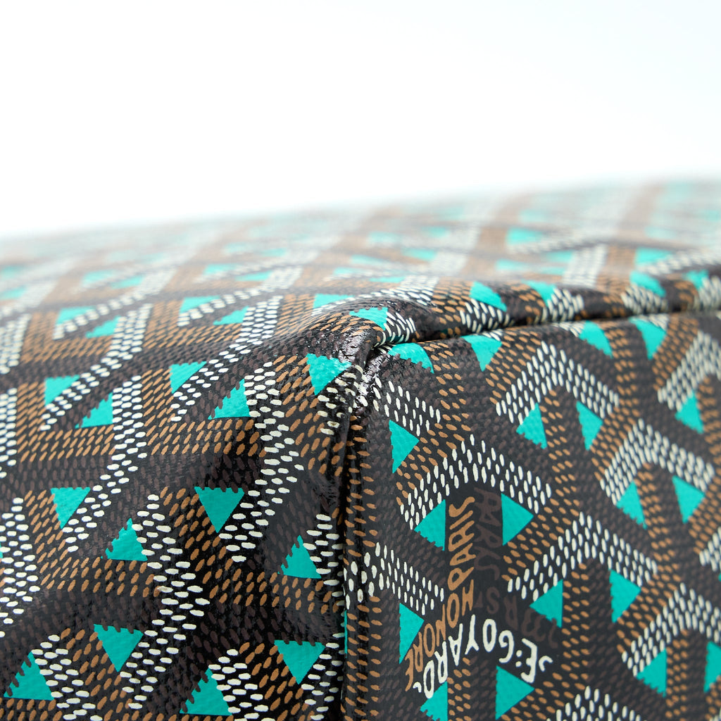 GOYARD SAINT LOUIS TOTE GM TURQUOISE BLUE