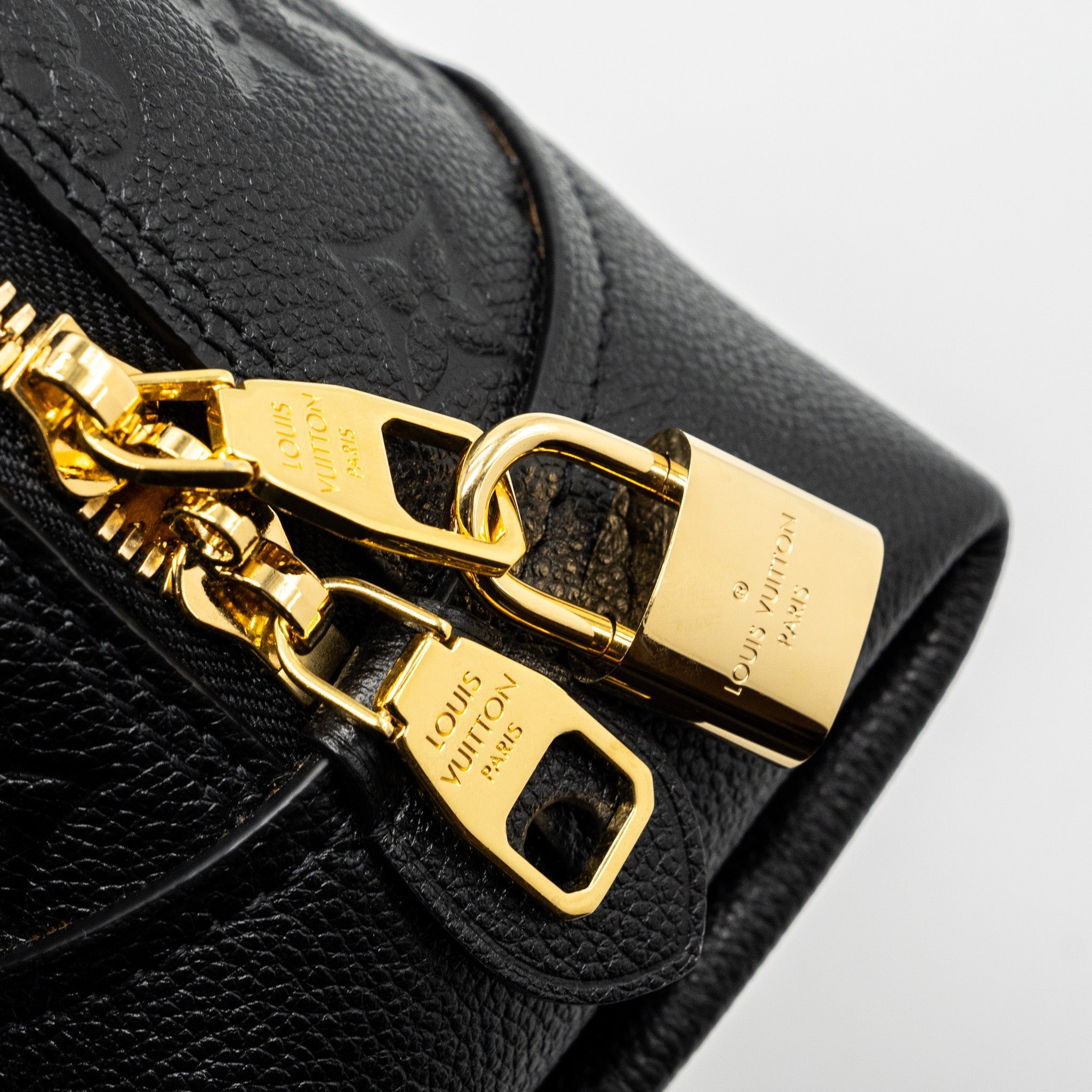 LOUIS VUITTON NEO ALMA BB MONOGRAM EMPREINTE LEATHER BLACK GHW(NEW VERSION)
