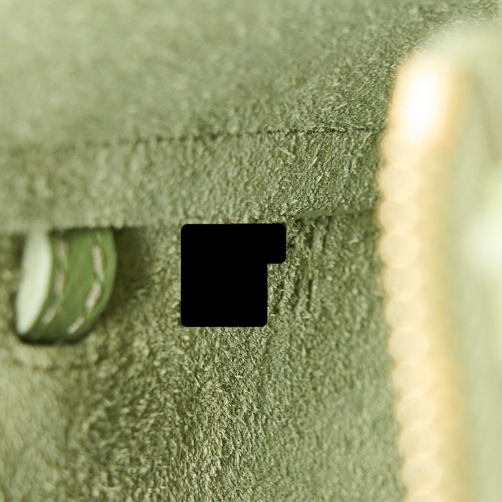 CELINE PICO BELT BAG GRAINED CALFSKIN LIGHT GREEN GHW