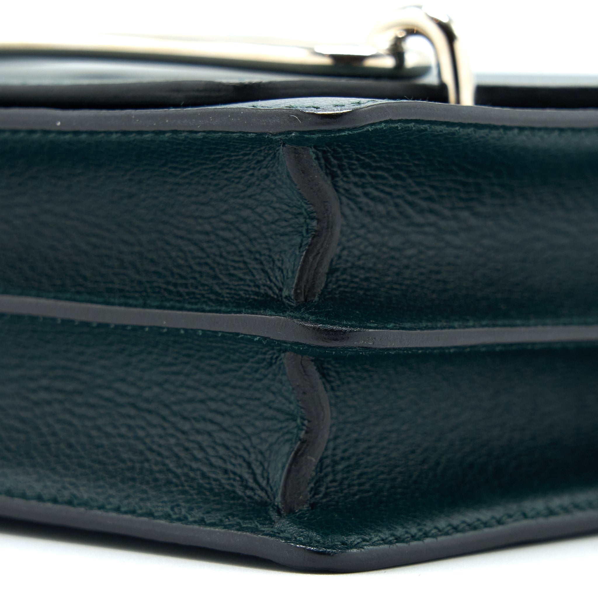 HERMES MINI ROULIS EVERCOLOUR VERT CYPRESS SHW