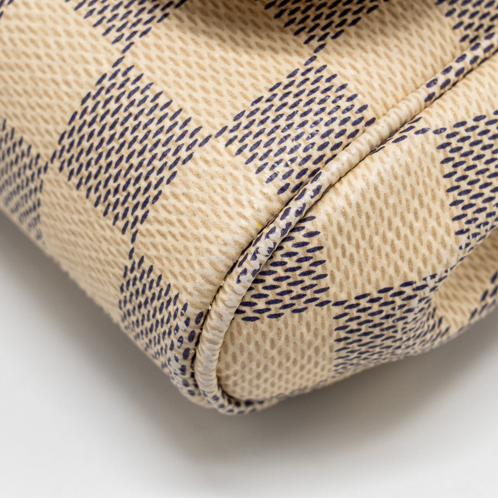 LOUIS VUITTON FAVORITE PM DAMIER AZUR CANVAS GHW