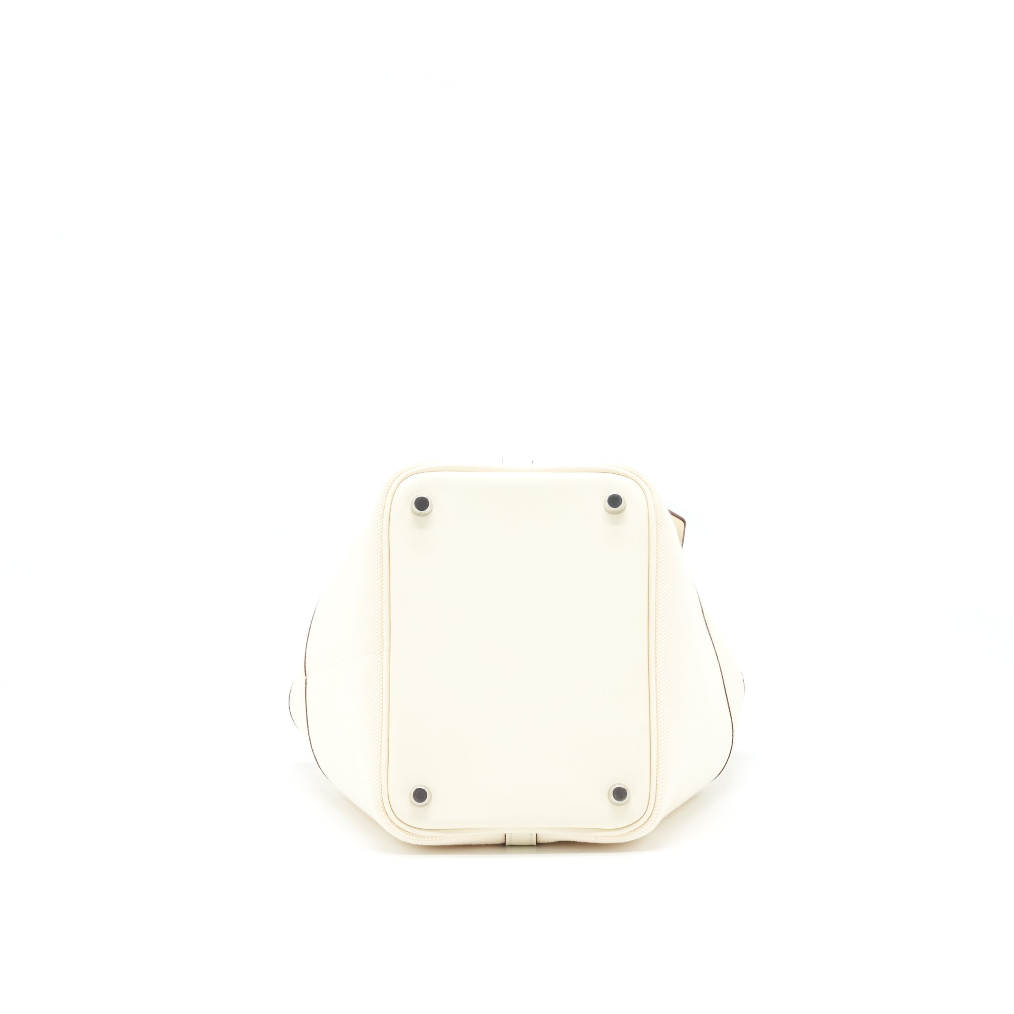 HERMES PICOTIN CARGO 18 SWIFT/TOILE CANVAS ECRU NATA SHW
