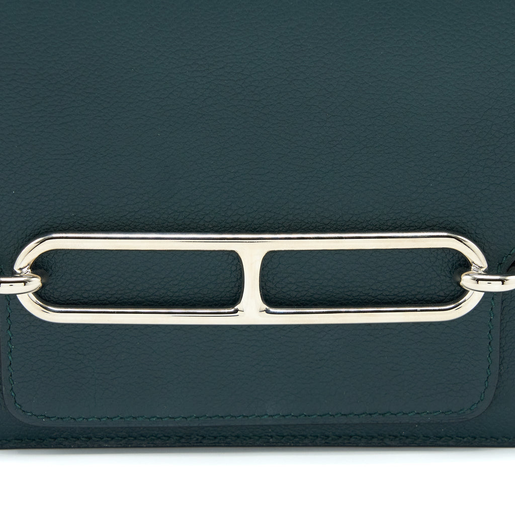 HERMES MINI ROULIS EVERCOLOUR VERT CYPRESS SHW
