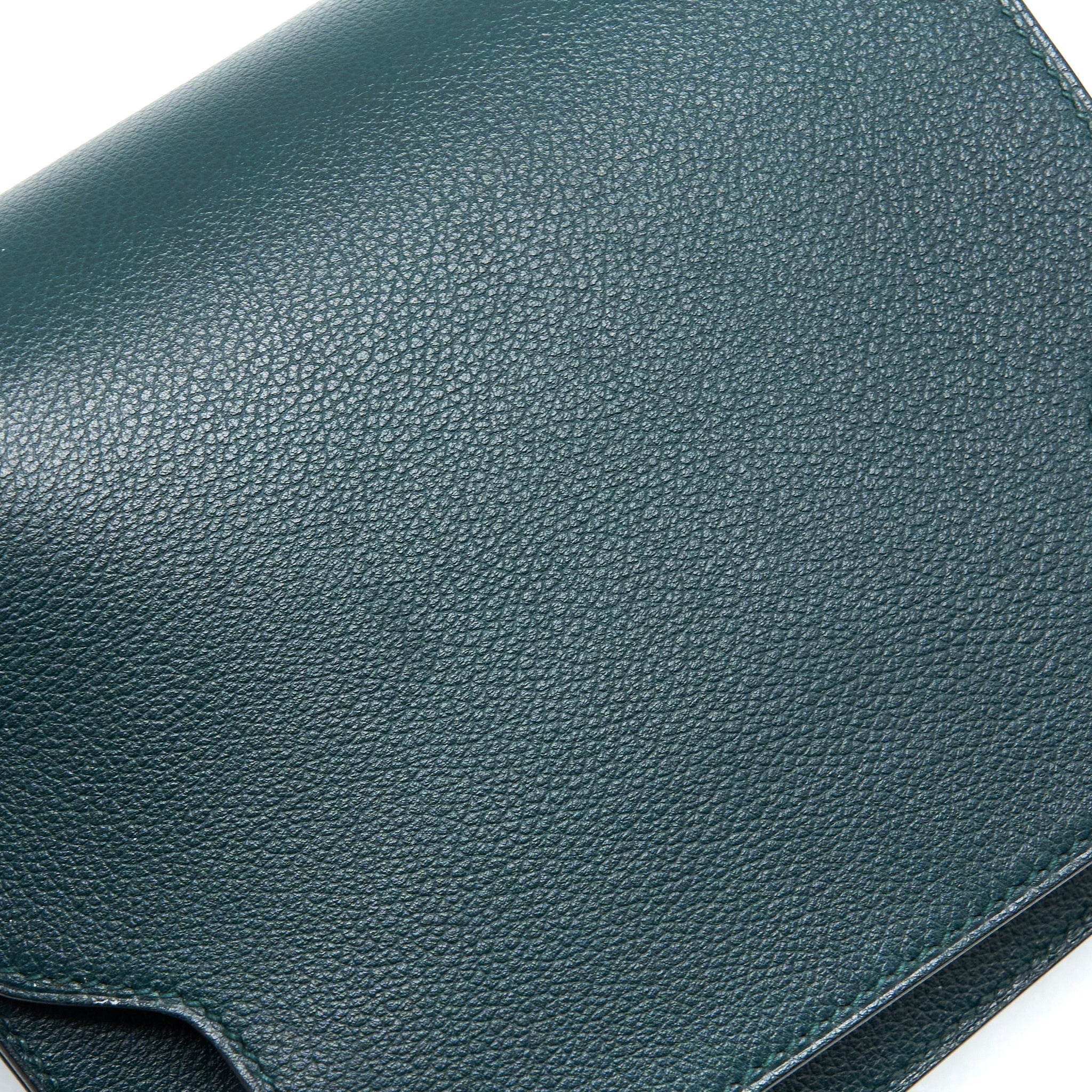 HERMES MINI ROULIS EVERCOLOUR VERT CYPRESS SHW